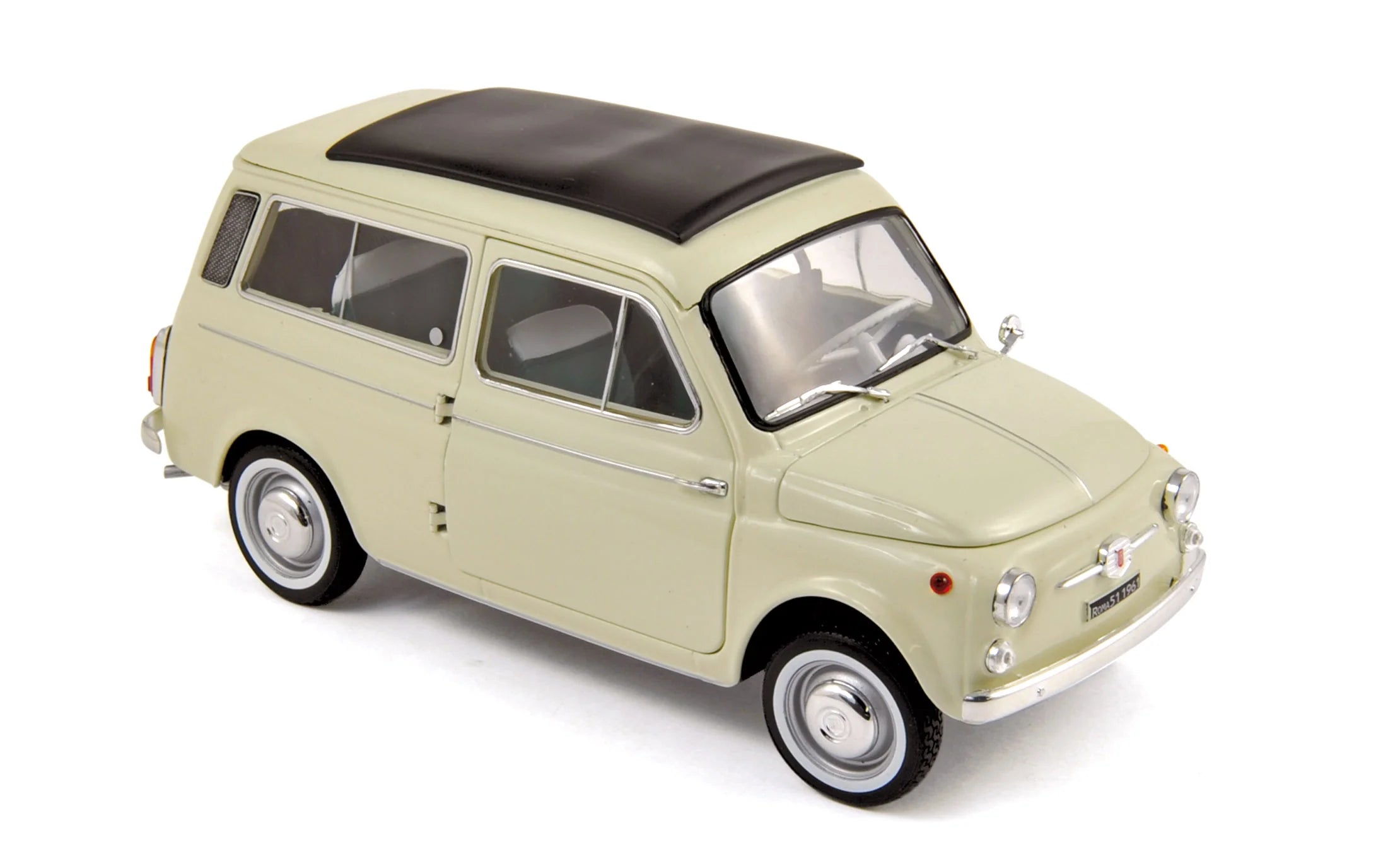 Fiat 500 Jardinière 1960 Cream 1:18