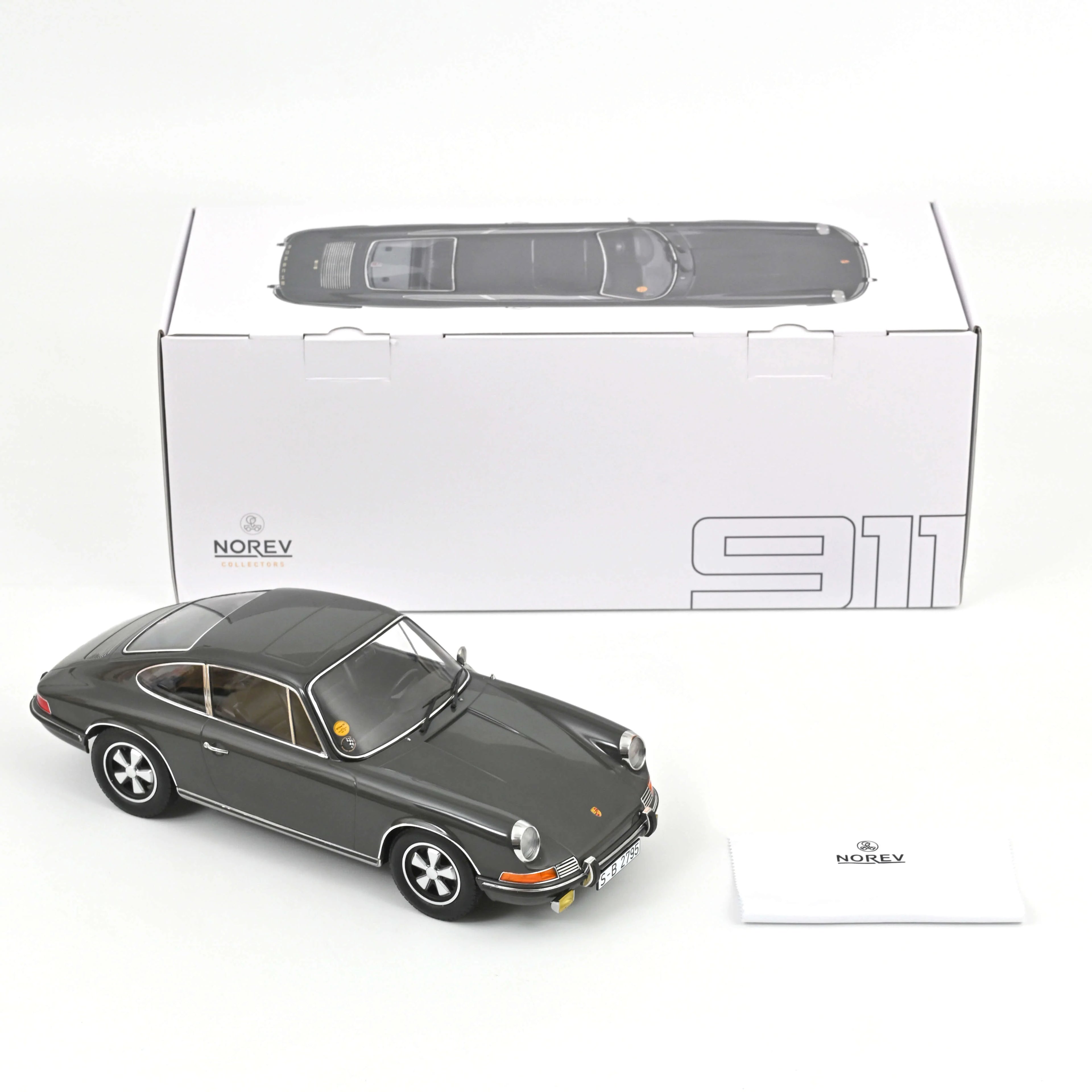 Porsche 911 S 1970 Slate Grey 1:12