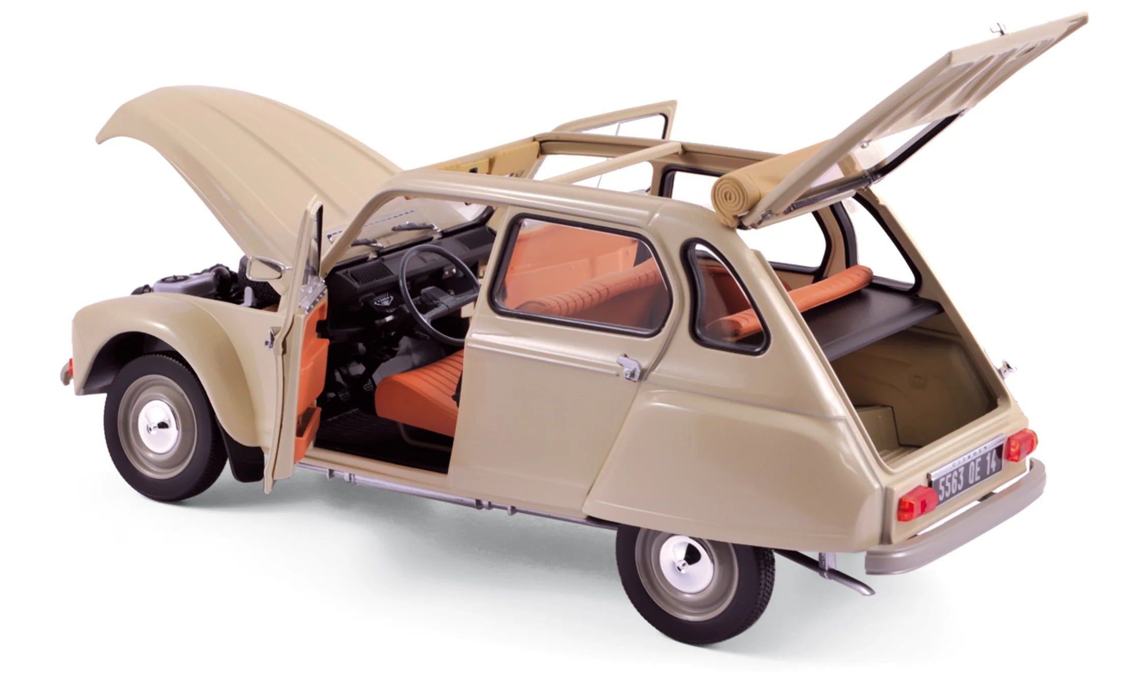 Citroën Dyane 6 1970 Erable Beige 1:18