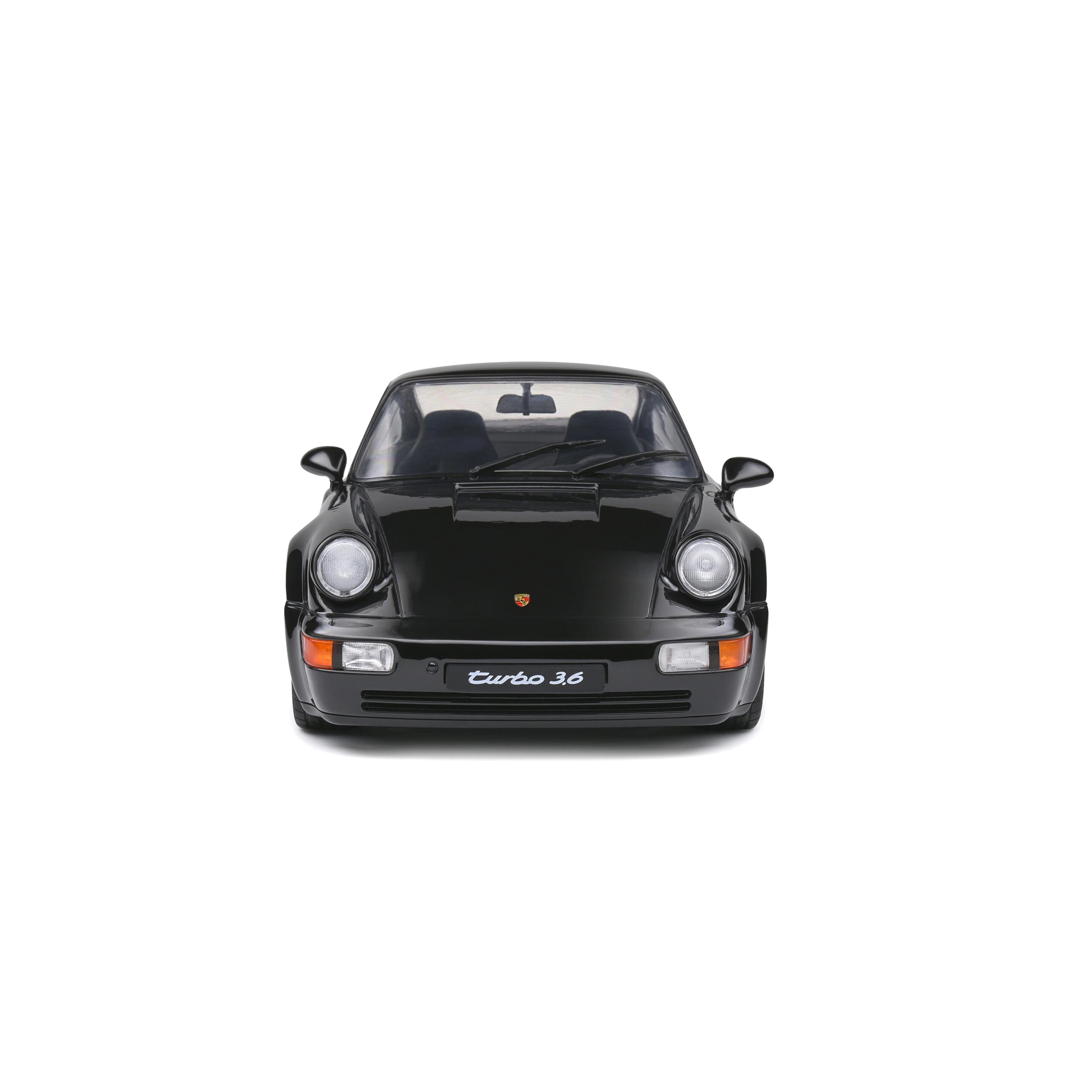 Porsche 911 (964) Turbo Black 1993 1:18
