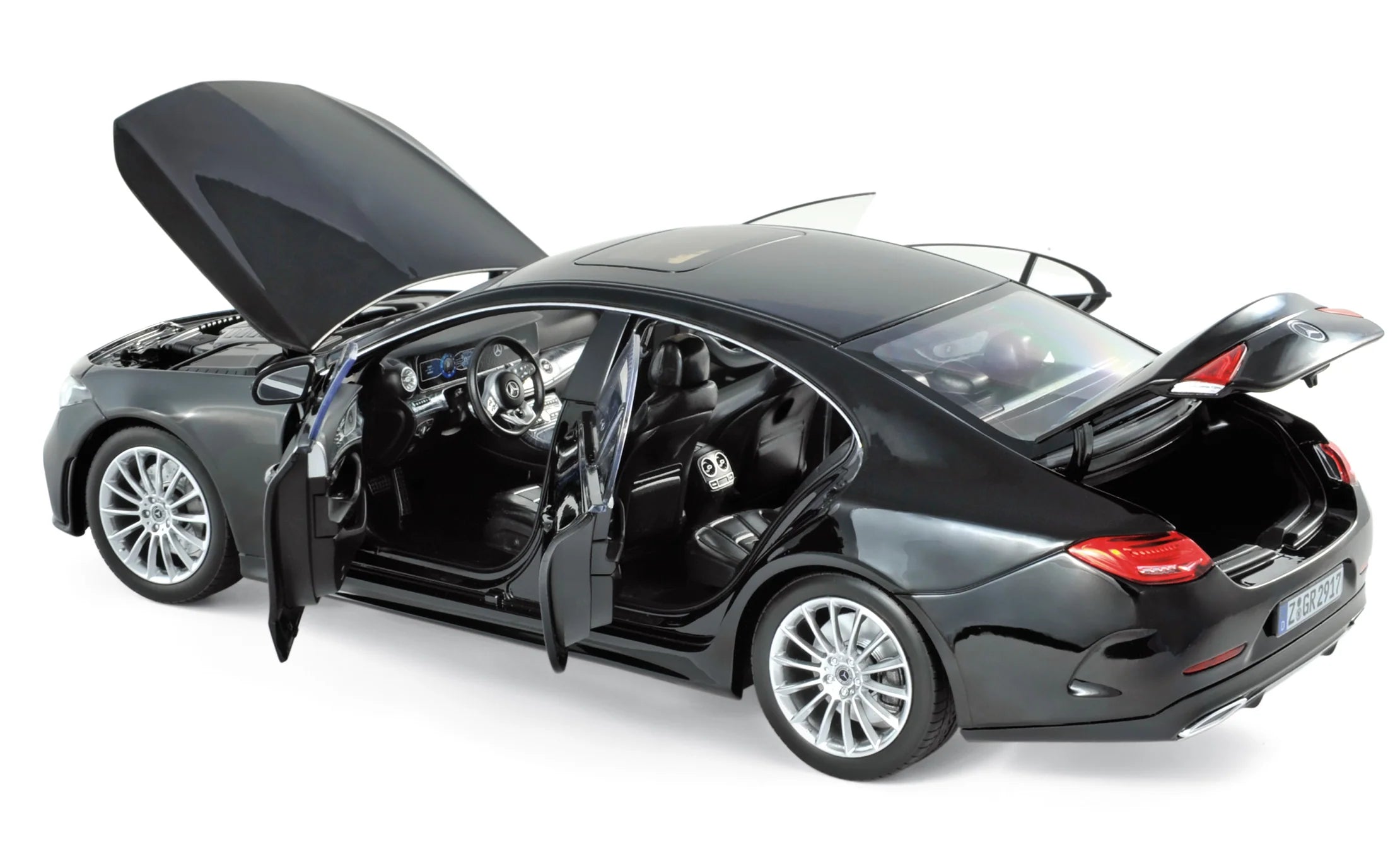 Mercedes-Benz CLS-Class 2018 Black 1:18