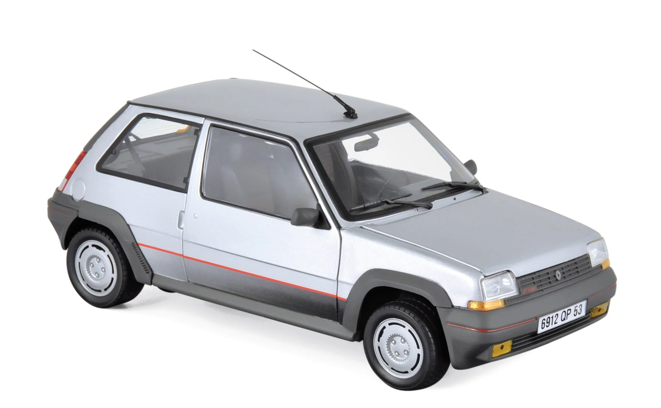 Renault Supercinq GT Turbo 1985 Silver 1:18