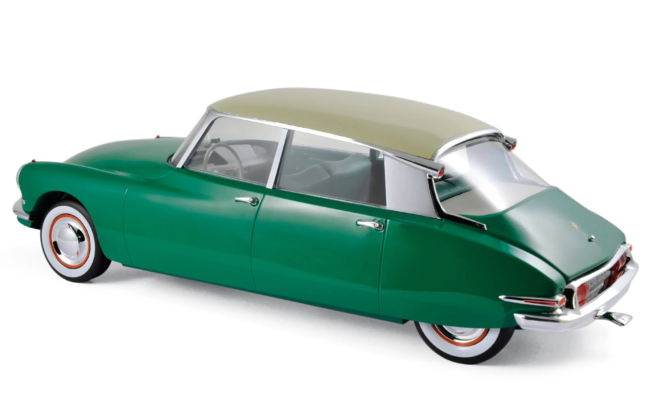 Citroën DS 19 1956 Green&Beige 1:12