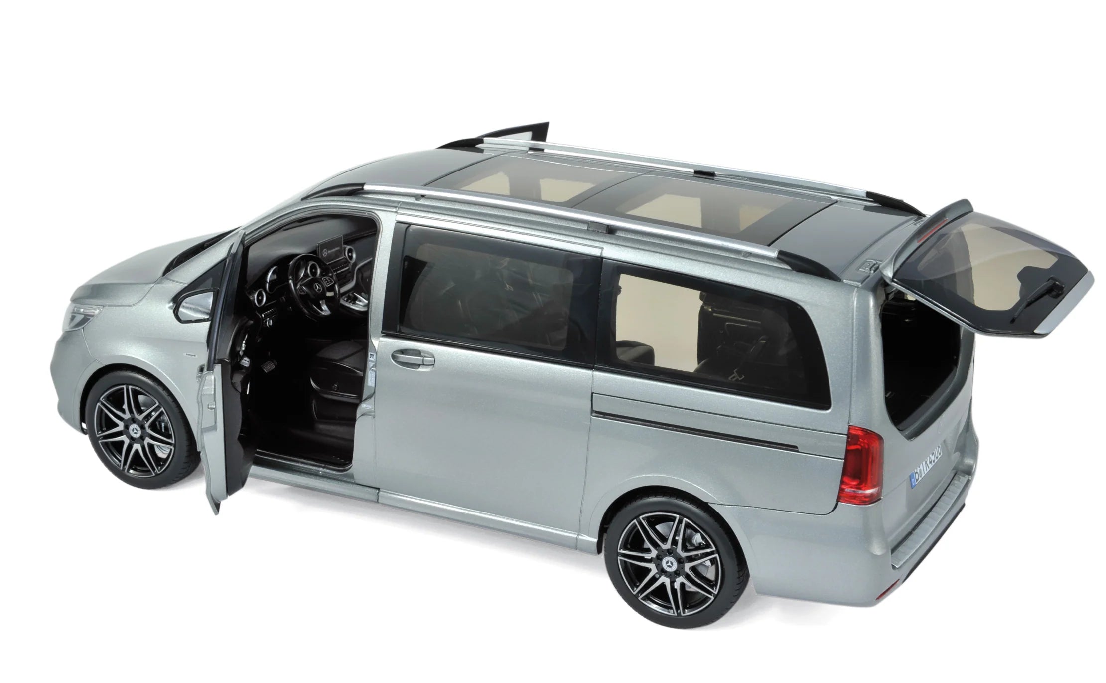Mercedes-Benz V-Class 2018 Grey metallic 1:18