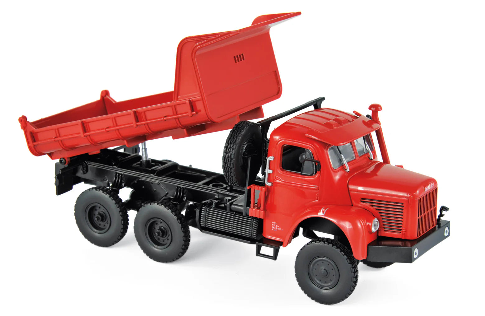 Berliet GBC 8 6x6 camion benne 1958 Rouge 1:43