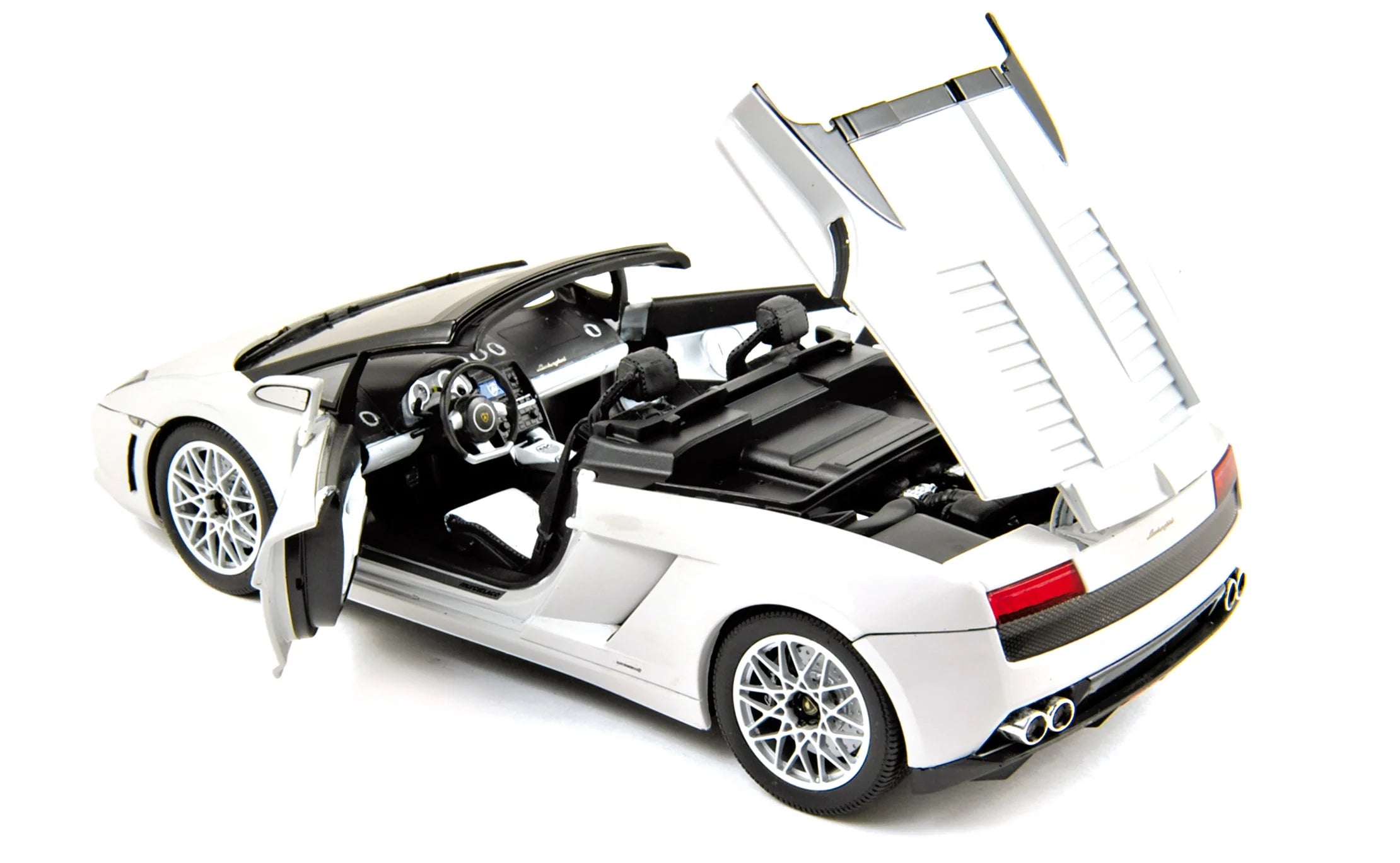 Lamborghini Gallardo LP 560-4 Spyder 2009 White 1:18