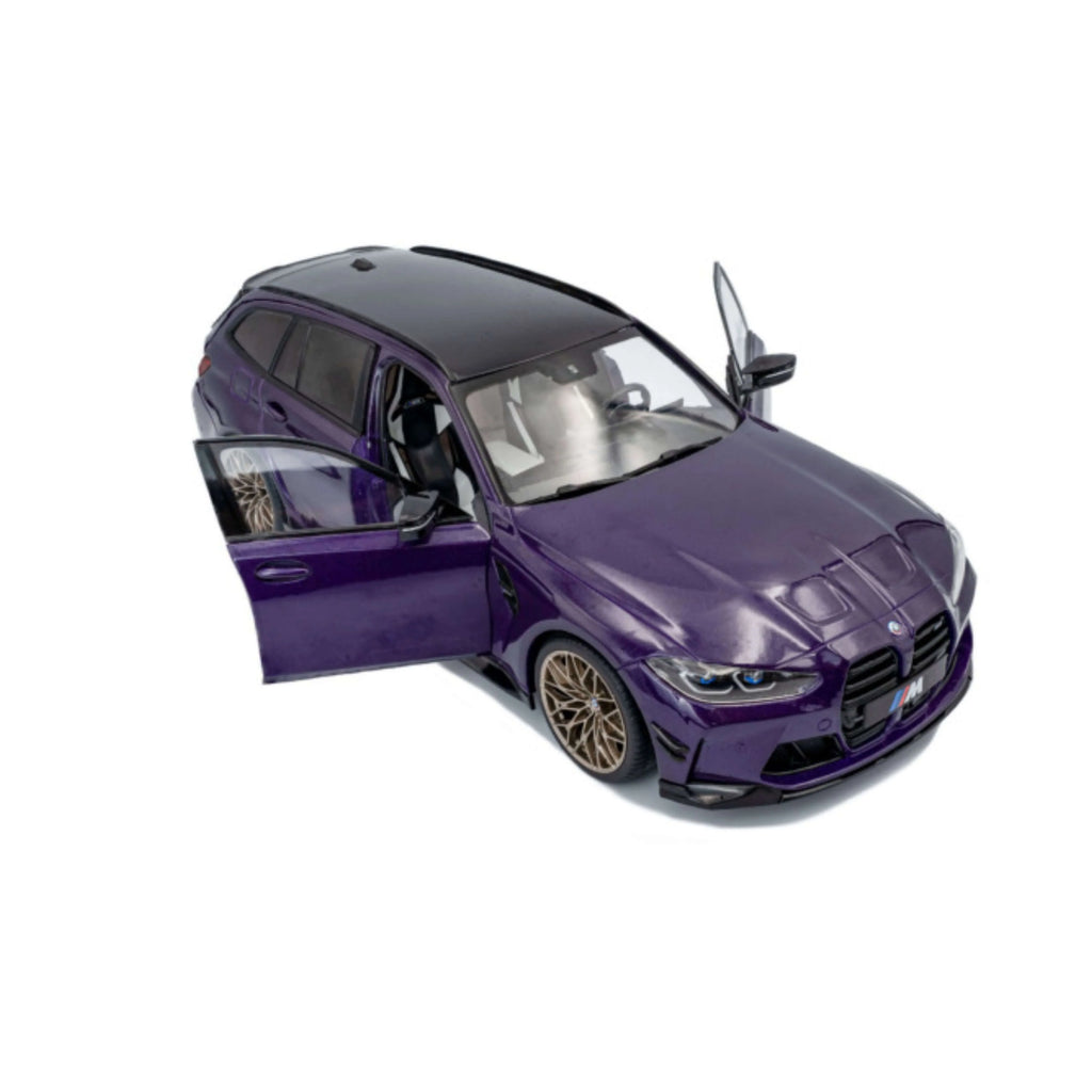 BMW M3 G81 Touring Performance Violet Twilight Métallisé 2024 1/18