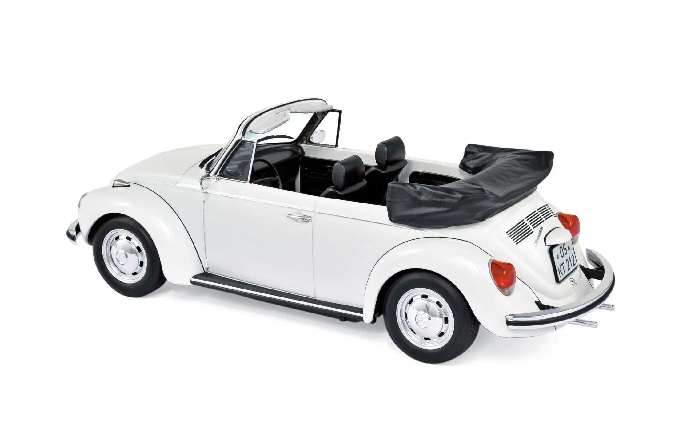 VW 1303 Cabriolet 1972 White 1:18
