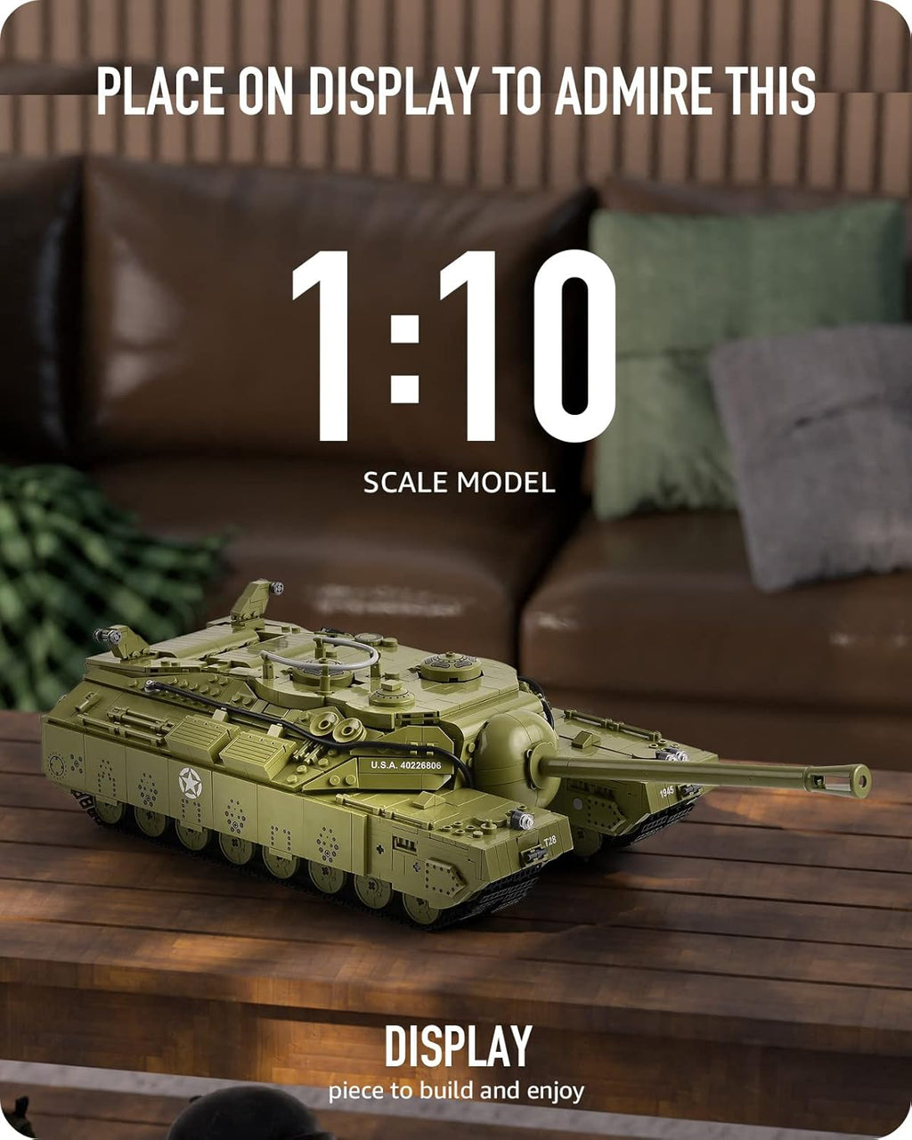 Nifeliz T28 Super Heavy Tank (2986 PCS, NF10525)