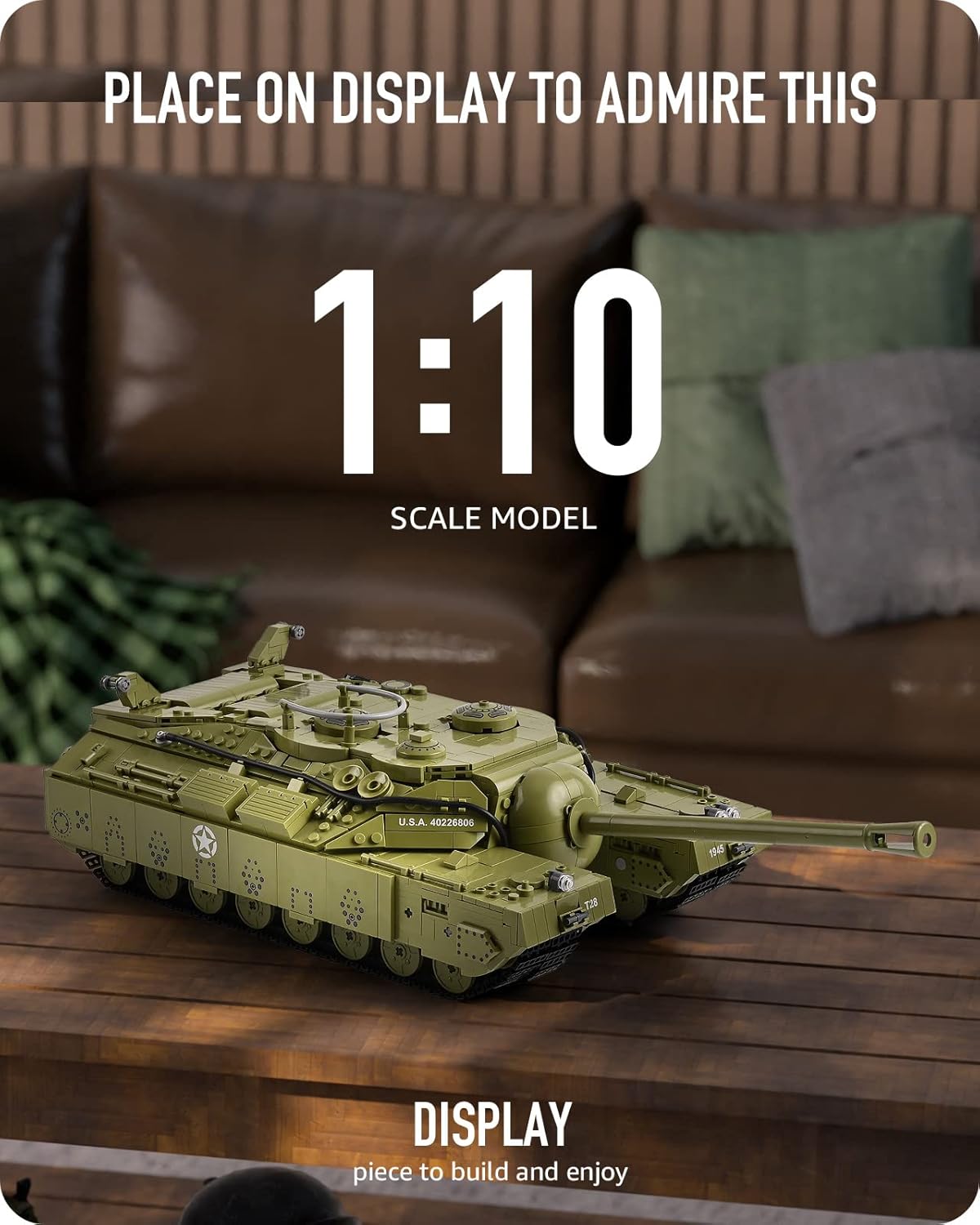 Nifeliz T28 Super Heavy Tank (2986 PCS, NF10525)