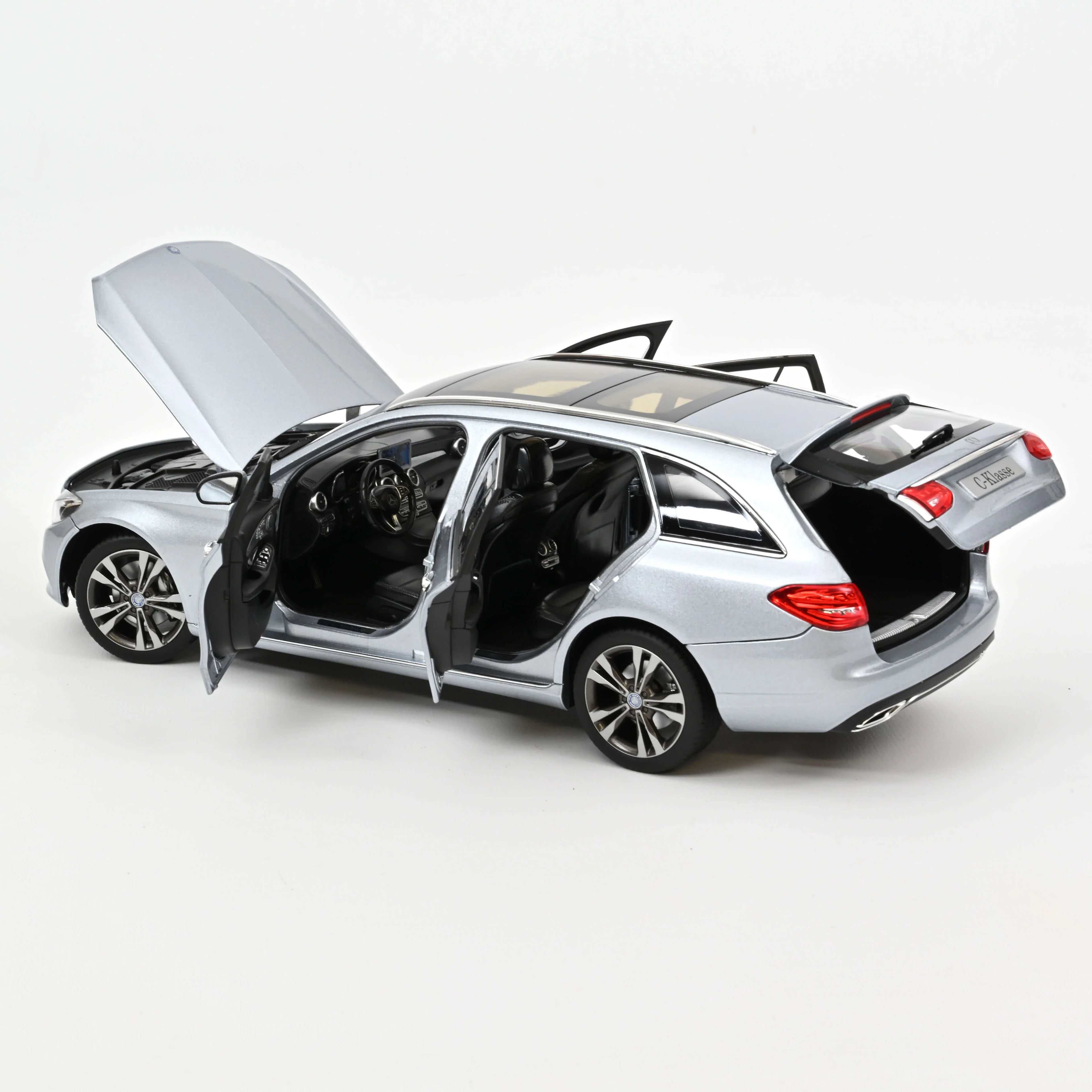 Mercedes-Benz C-Class Estate 2014 Silver metallic 1:18