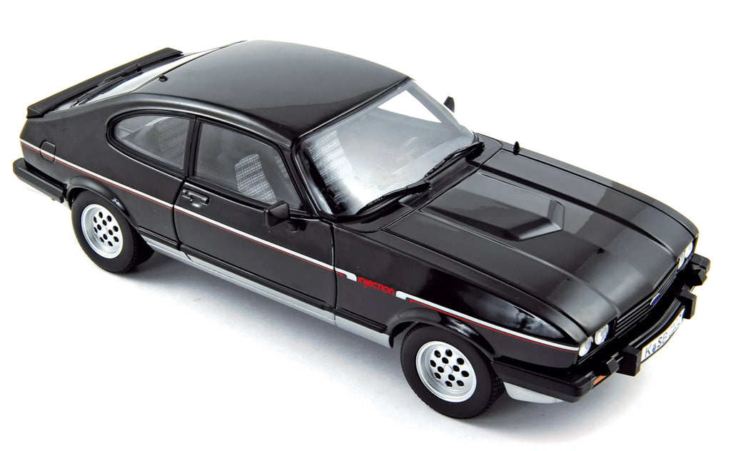Ford Capri Mk. 3 2.8 Injection 1983 Black&Silver 1:18