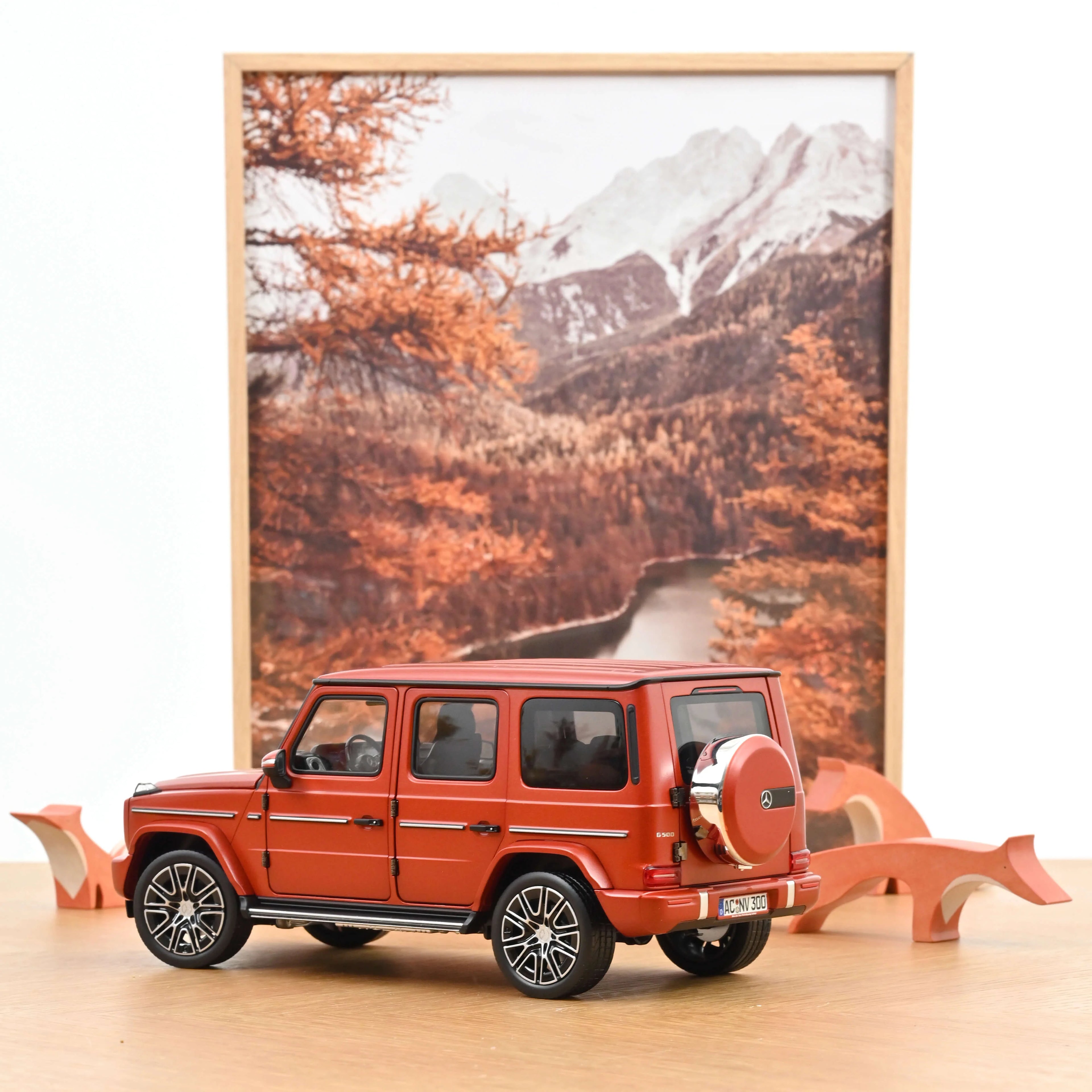 Mercedes-Benz G-Class 2024 Copper Orange matt 1:18