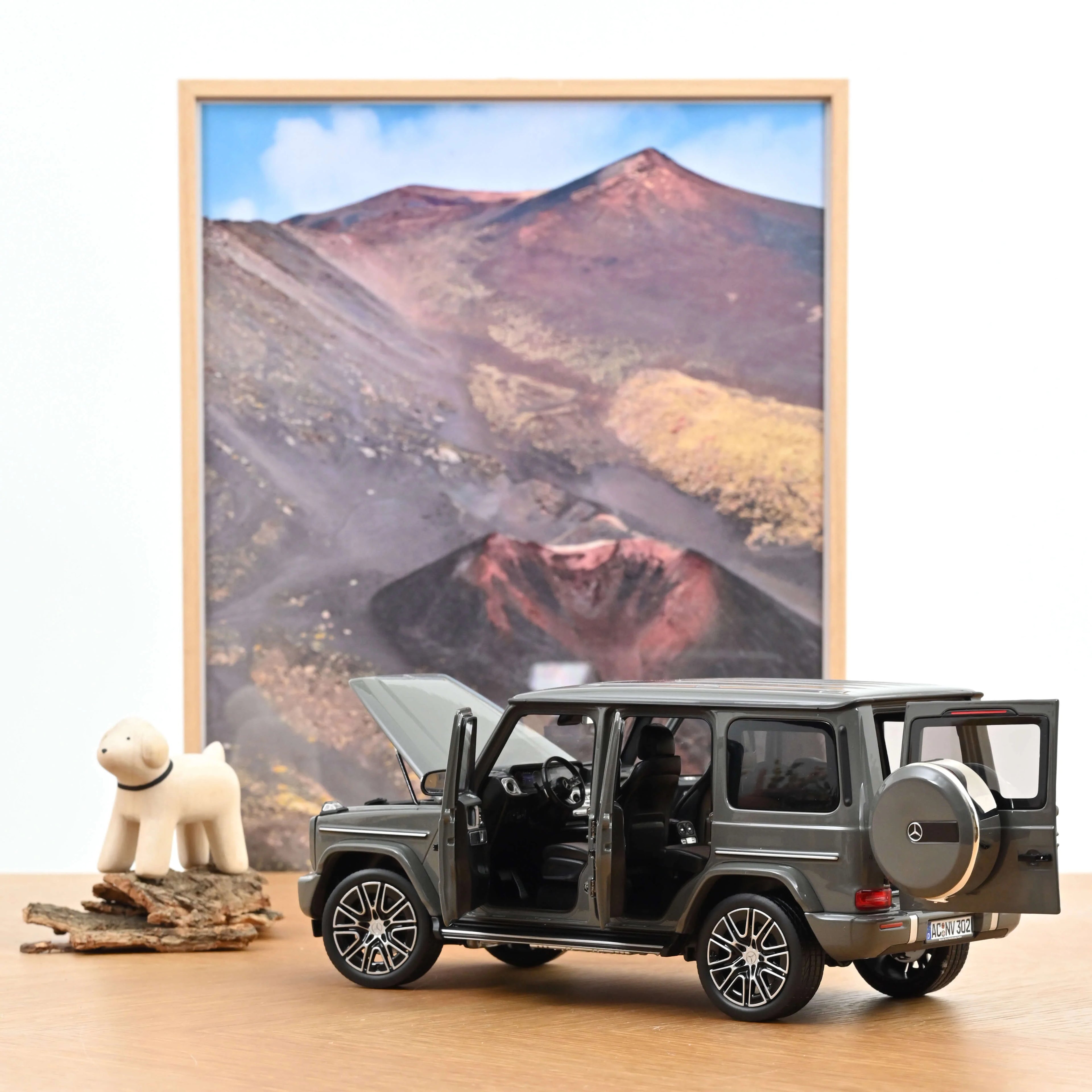 Mercedes-Benz G-Class 2024 Classic Grey 1:18