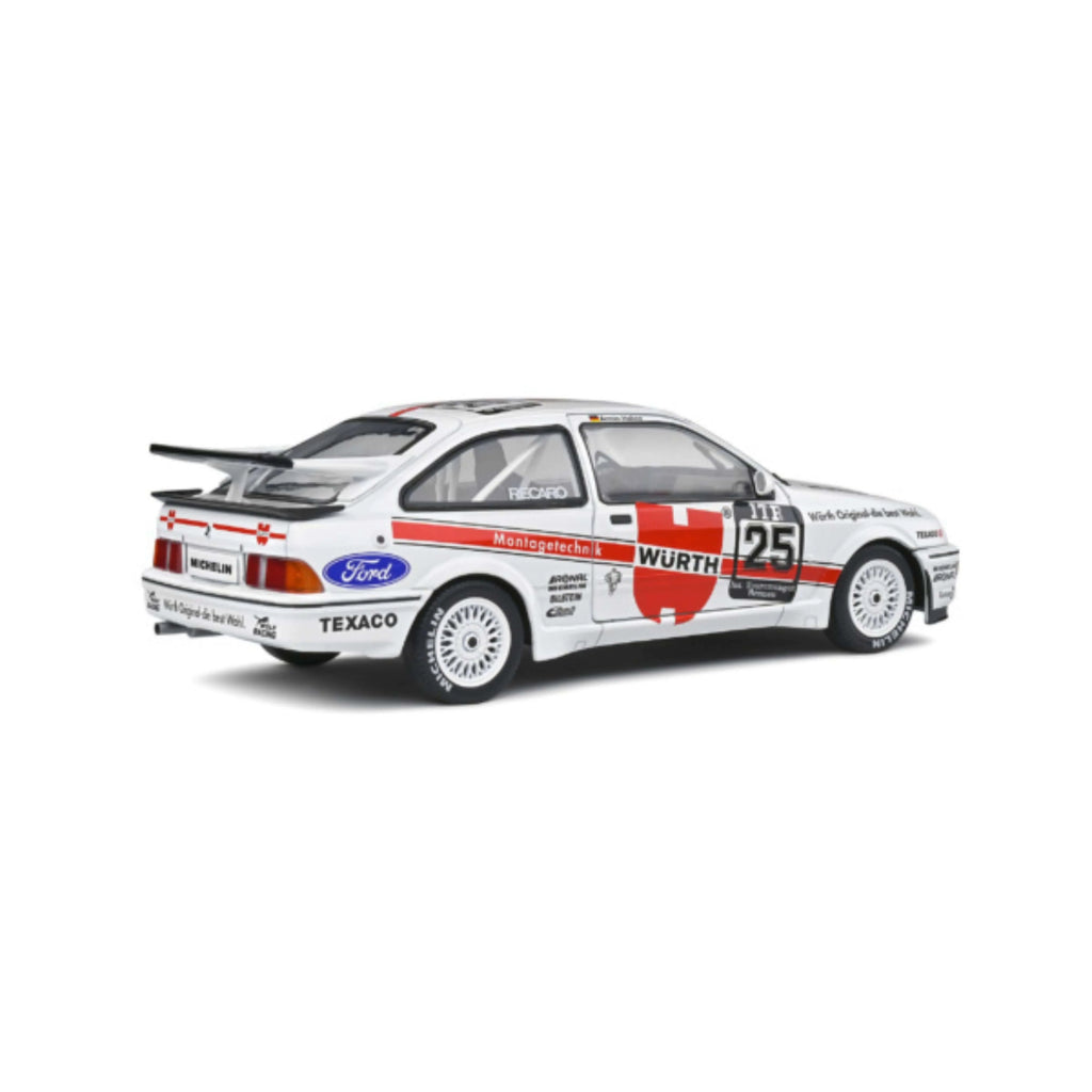 Ford Sierra RS 500 White A. Hahne #25 Nürburgring DTM 1988 1:18