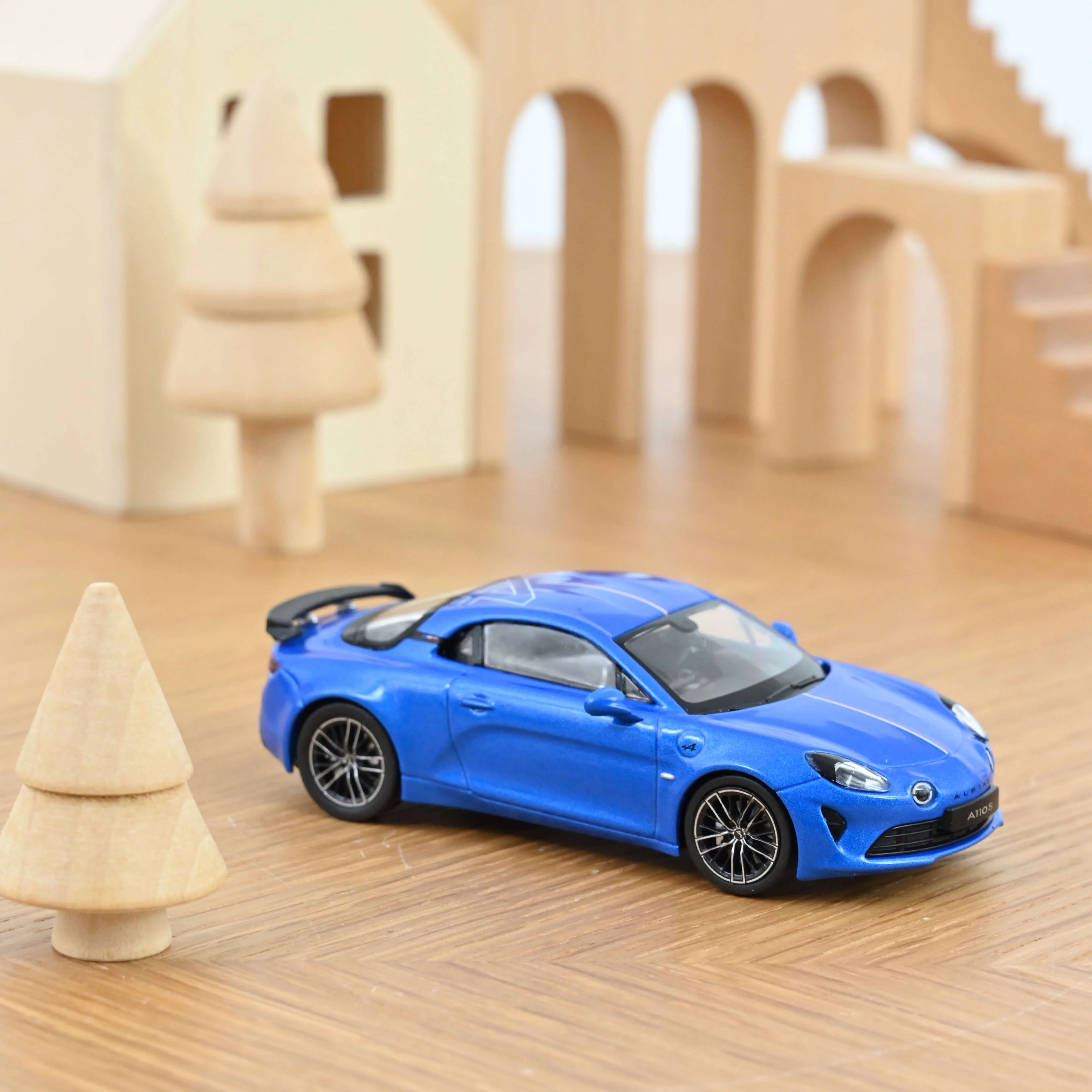 Alpine A110 S Pack Aero French Signature 2023 Alpinblau 1:43