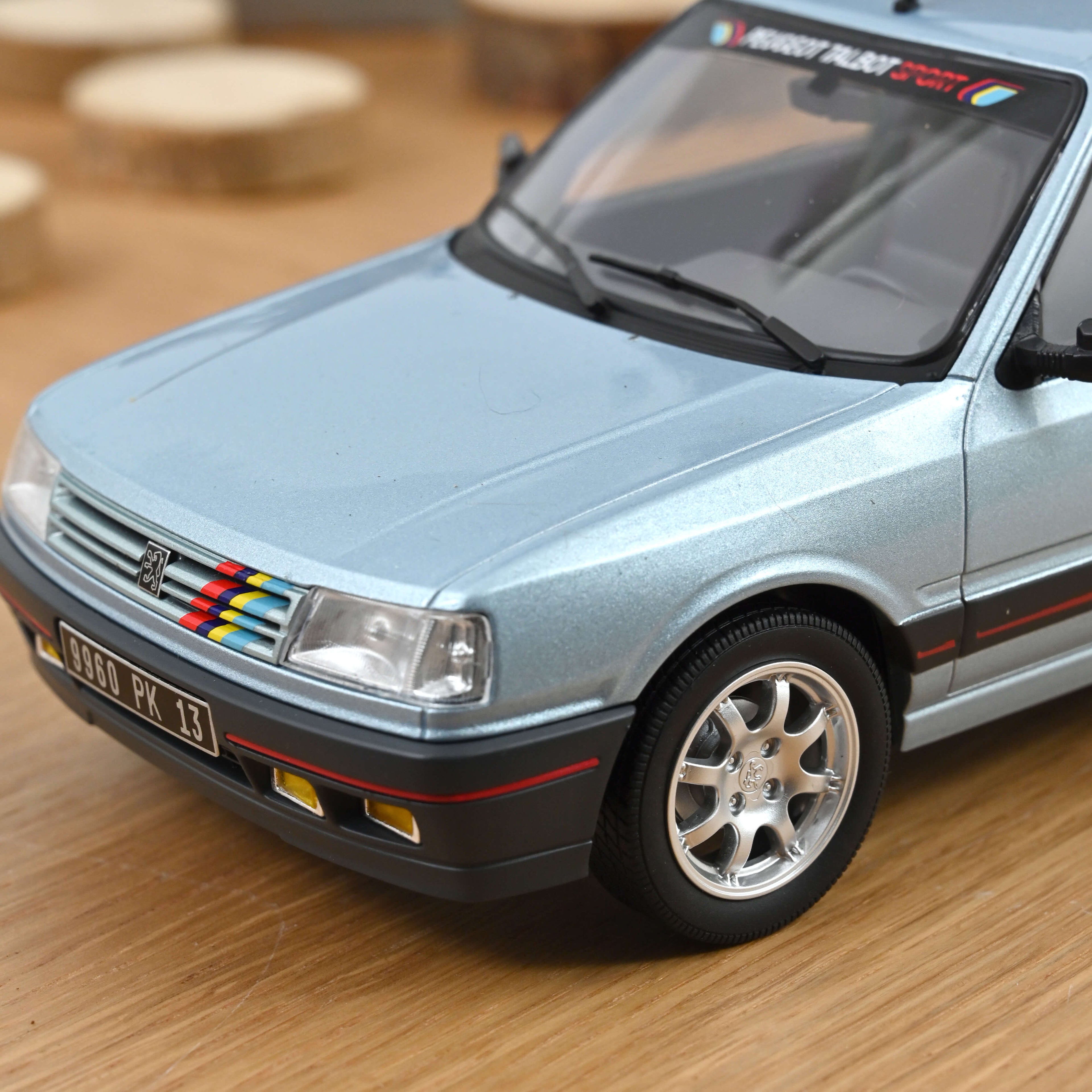 Peugeot 309 GTi 1988 Topaze Blue 1:18  - 300pcs