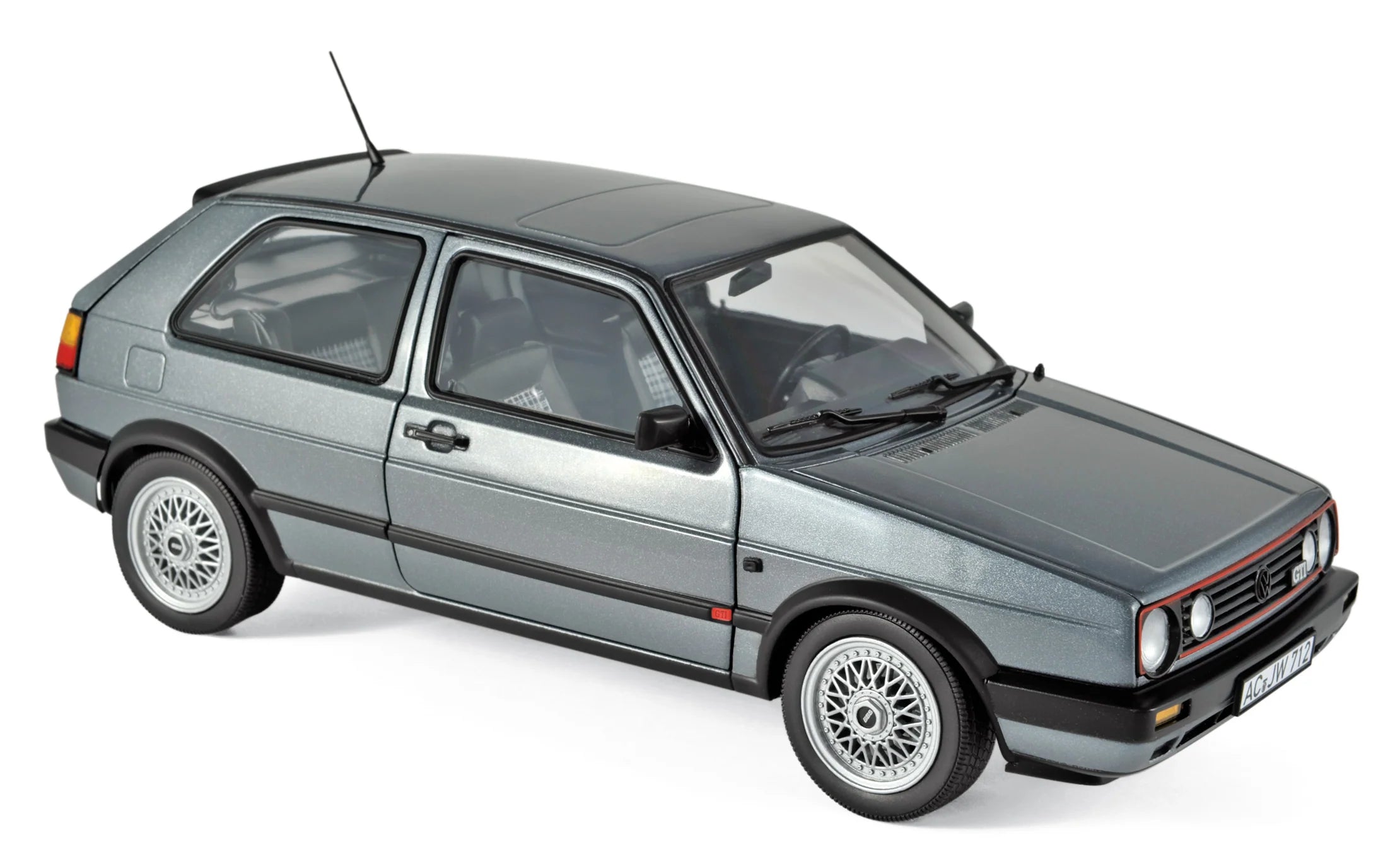 VW Golf GTI 1990 Grey metallic 1:18