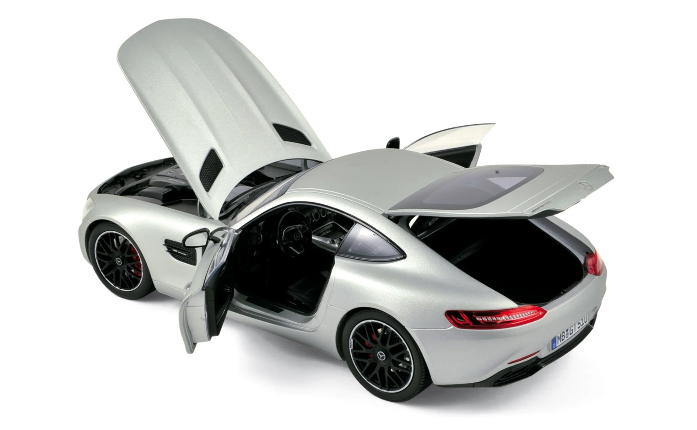 Mercedes-Benz AMG GT 2015 Silver 1:18
