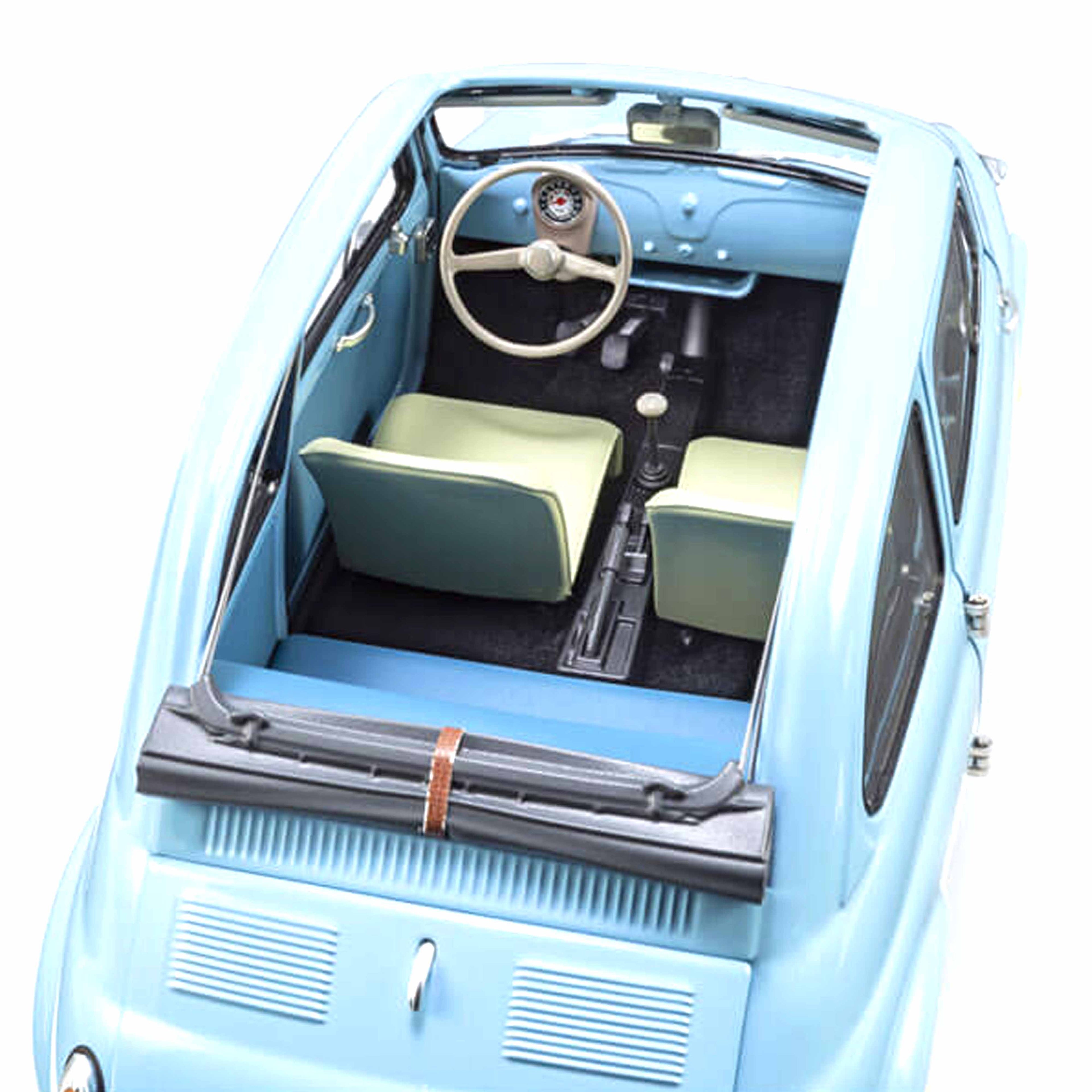 Fiat Nuova 500 Heavenly Blue 1:18