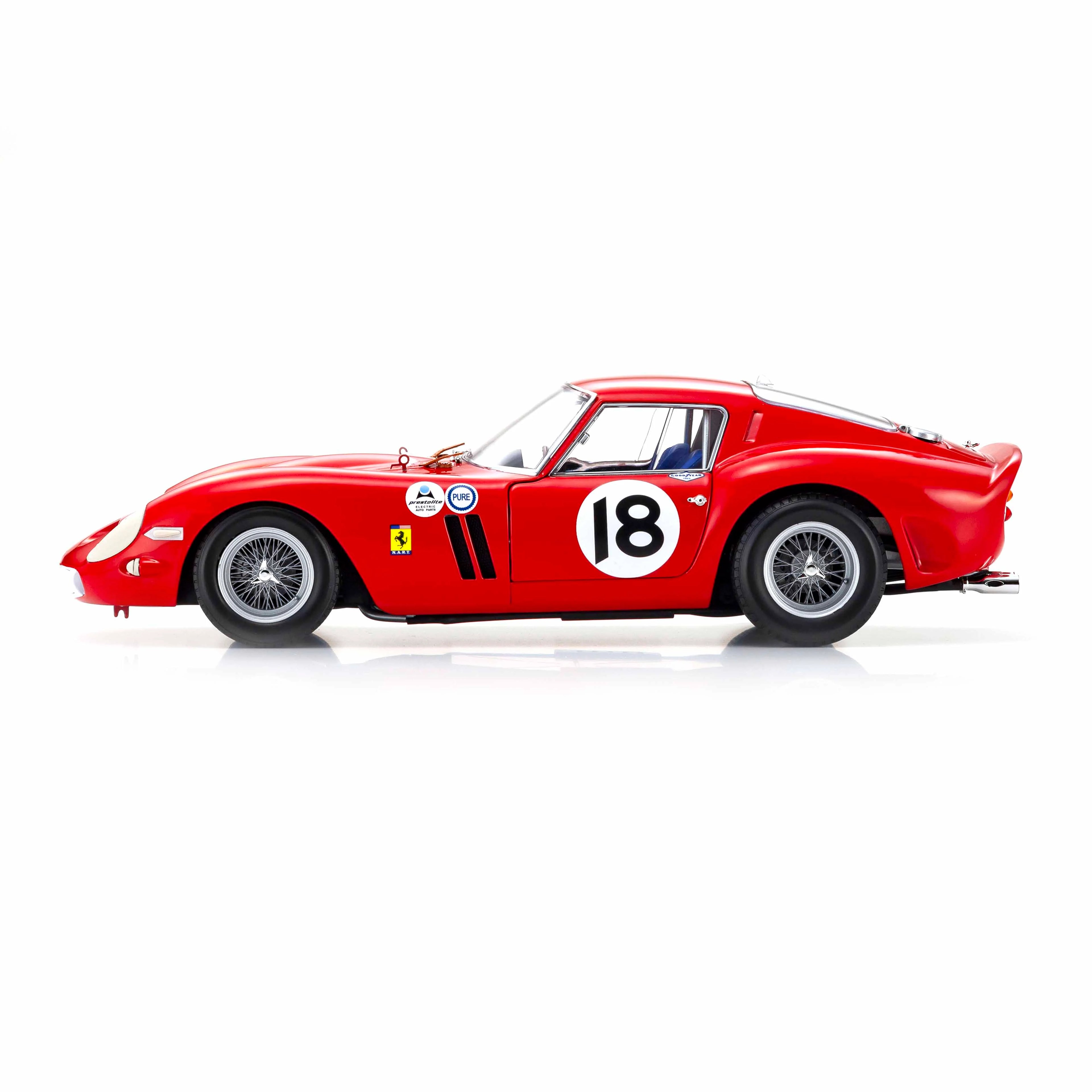 Ferrari 250 GTO 1963 Daytona 3h Red n°18 1:18