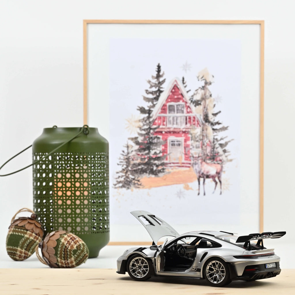Porsche 911 GT3 RS 2022 GT Silver Metallic 1:18