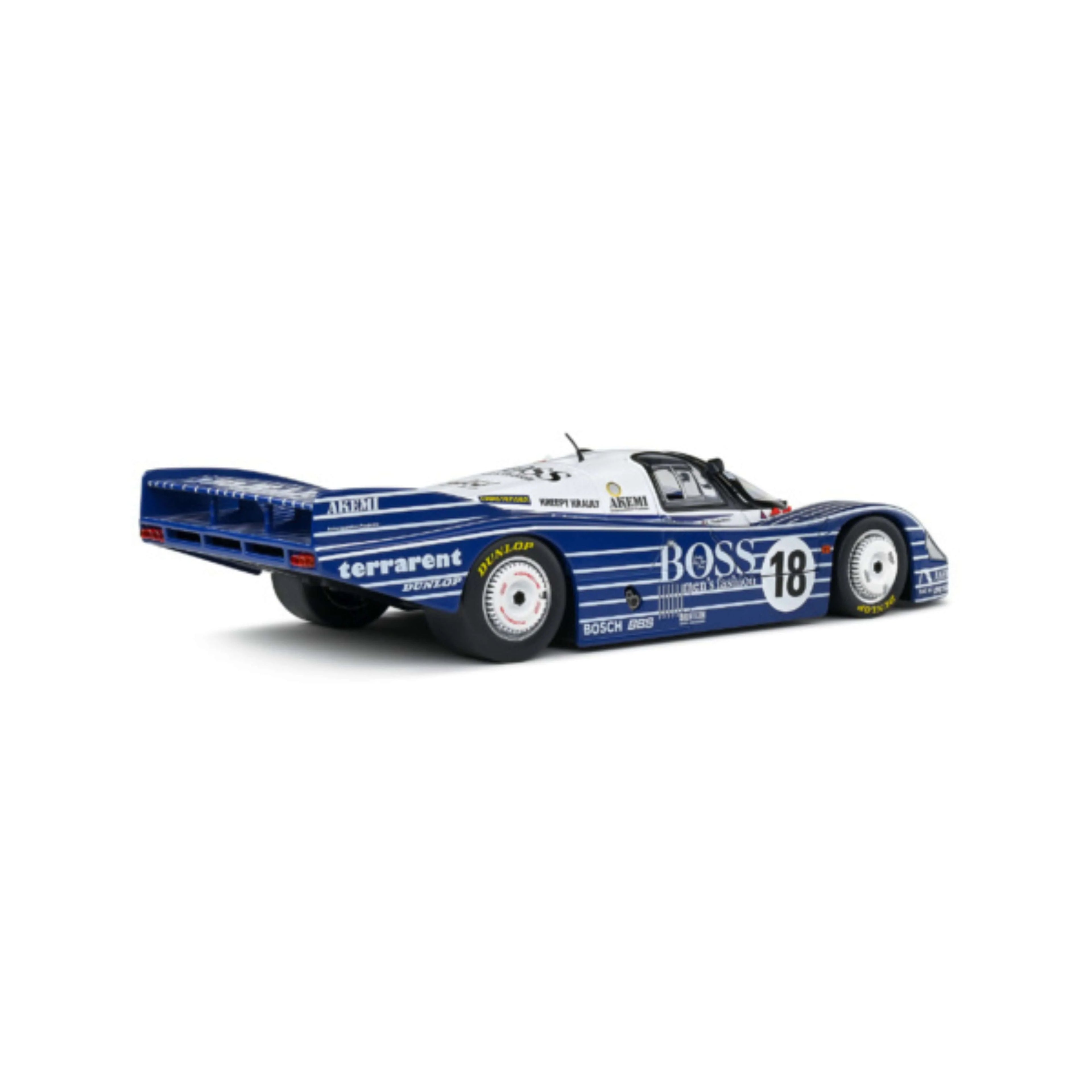 Porsche 956 LH Blue #18 Plankerhorn / Laessig 24h Le Mans 1983 1:18