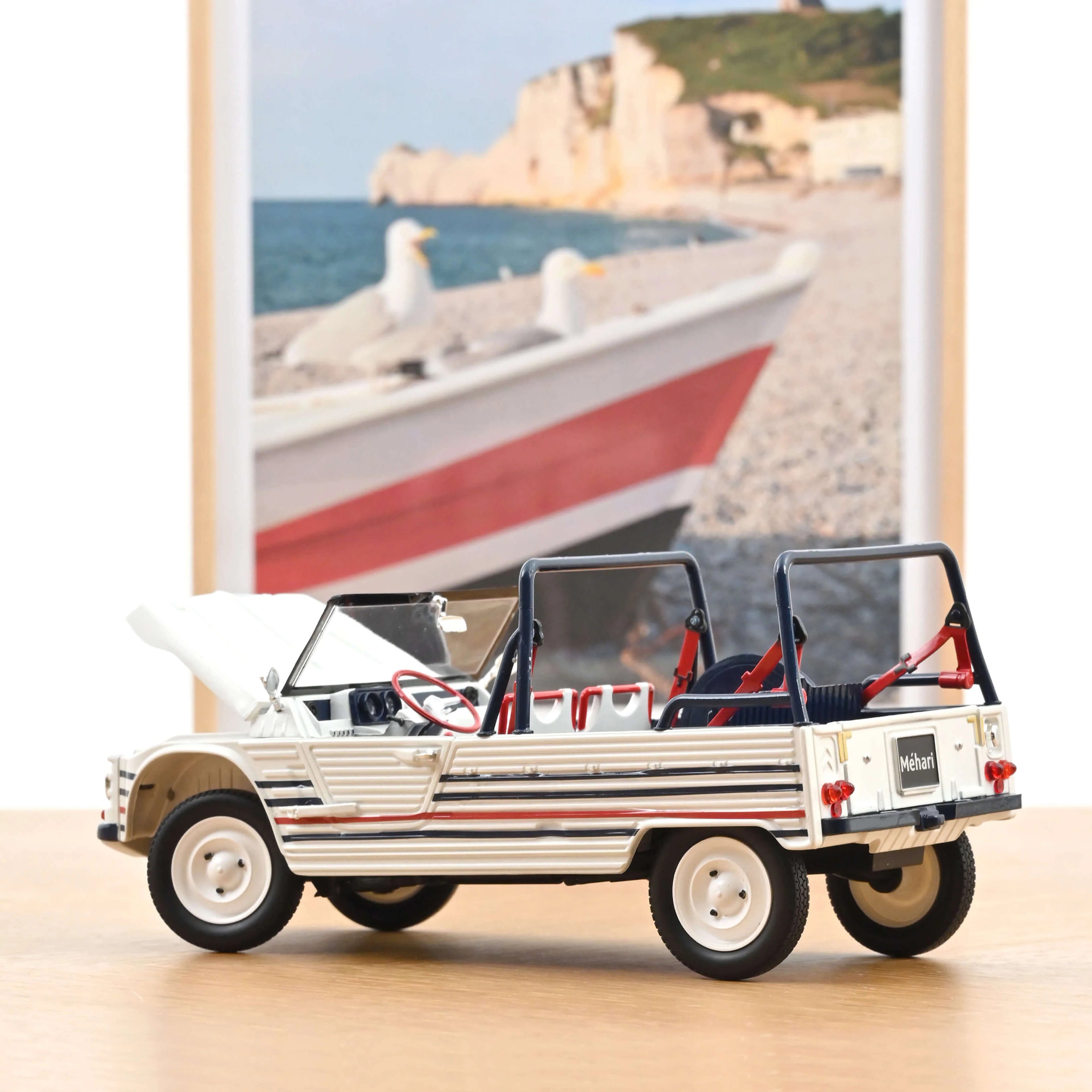 Citroën Méhari 2016 Blue White Red 1:18