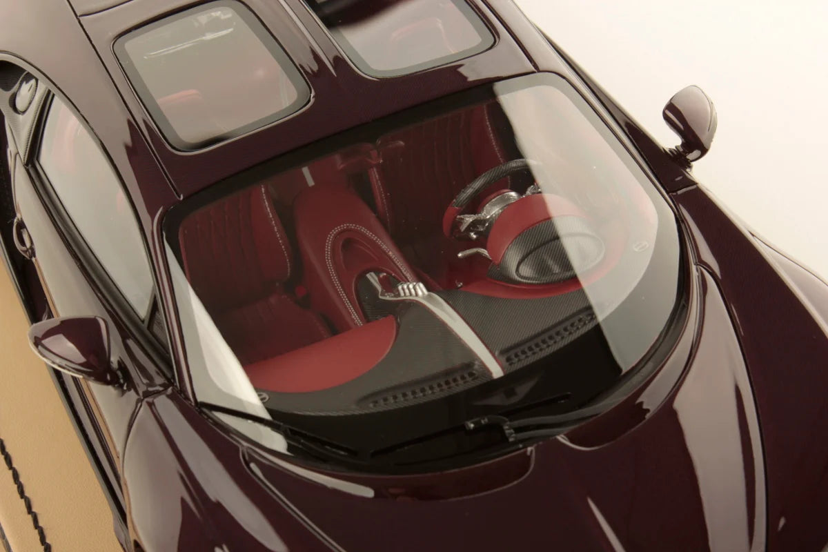 MR Bugatti Chiron Sky View Red / Black - Limited 79 pcs