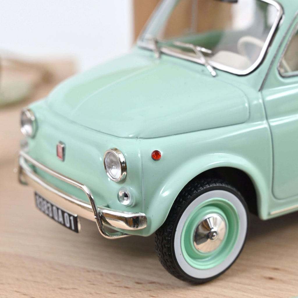 Fiat 500 L 1968 Pastel Blue birth gift 1/18