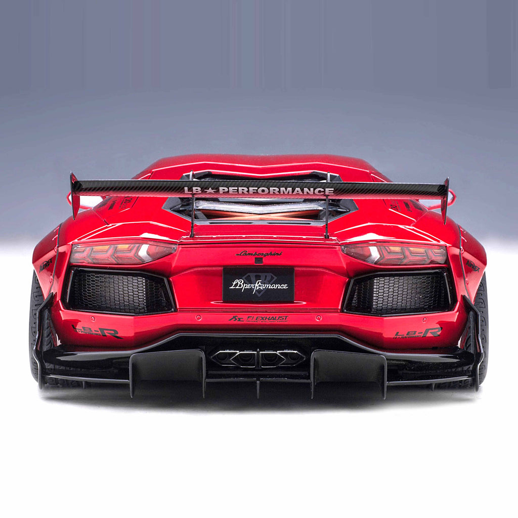 Liberty Walks LB-Works Lamborghini Aventador Ltd Edition Red 1:18