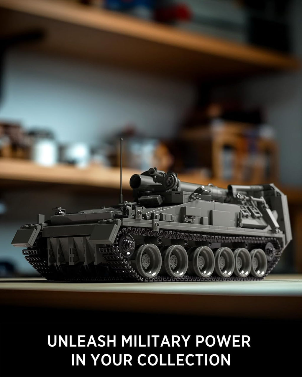 Nifeliz 2S4 Military Tank (1438PCS, NF10291)