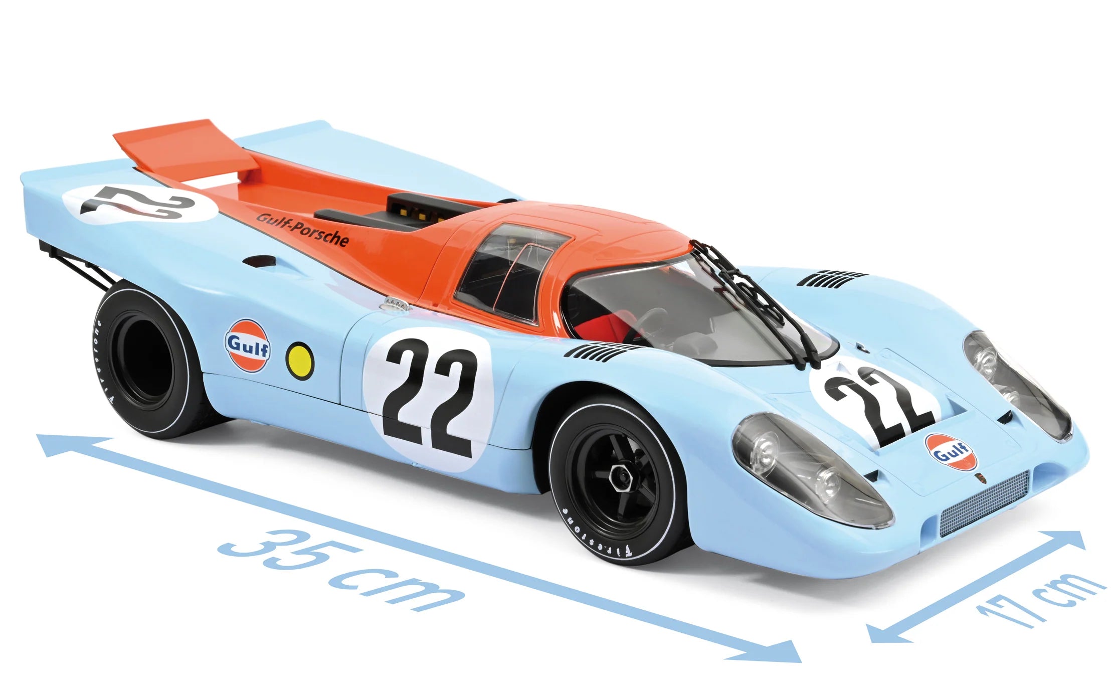 Porsche 917K 24H France 1970 22 Hobbs/Hailwood 1:12