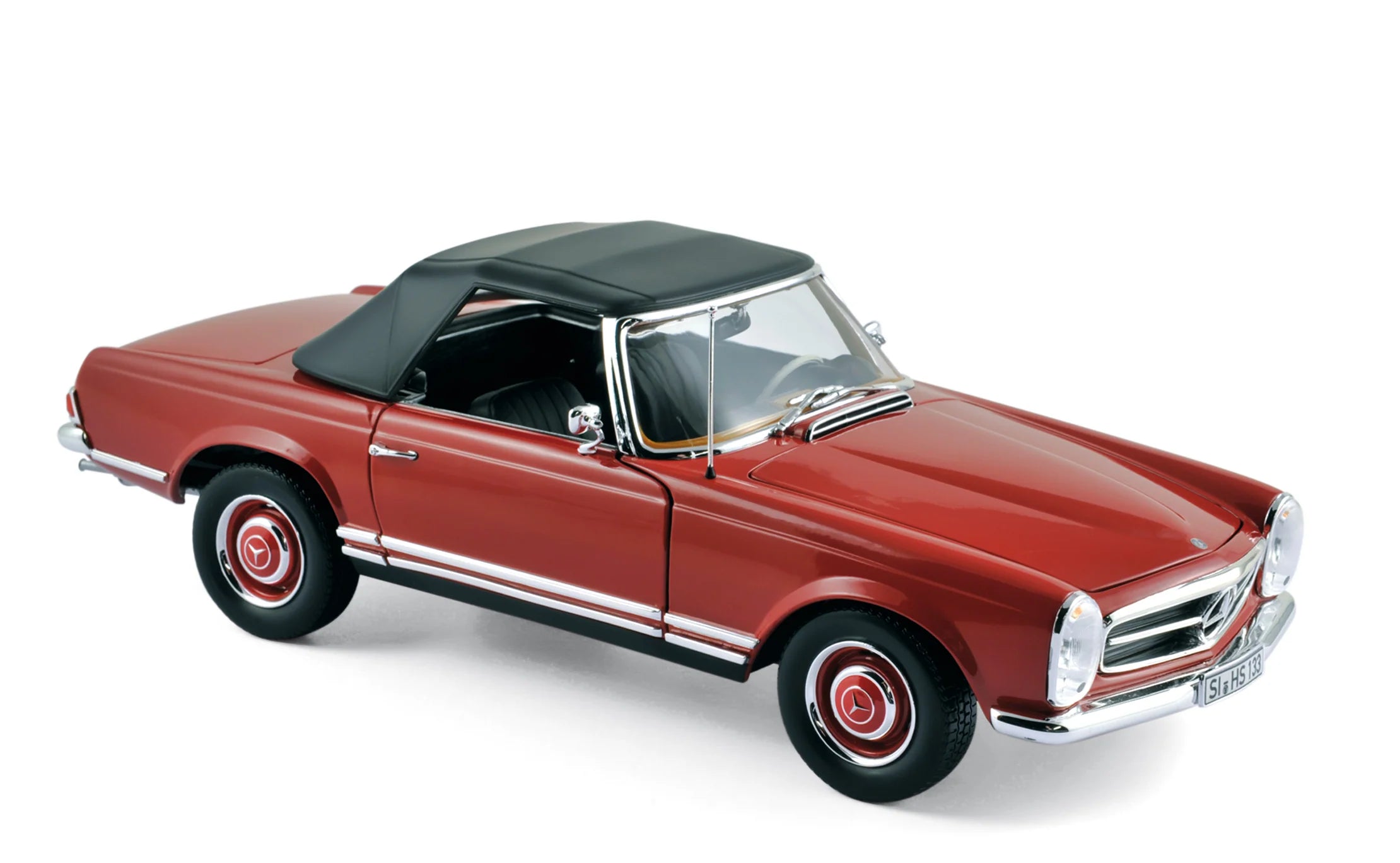 Mercedes-Benz 280 SL 1969 Rouge 1:18