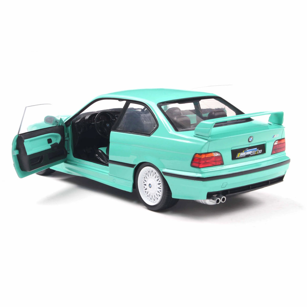 BMW E36 M3 Coupe Solido Works Mint Green 1991 1:18