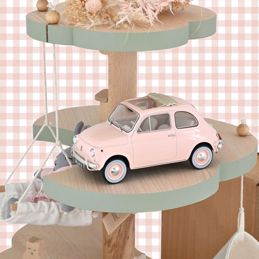 Fiat 500 L 1968 Pink Special birth pack 1:18