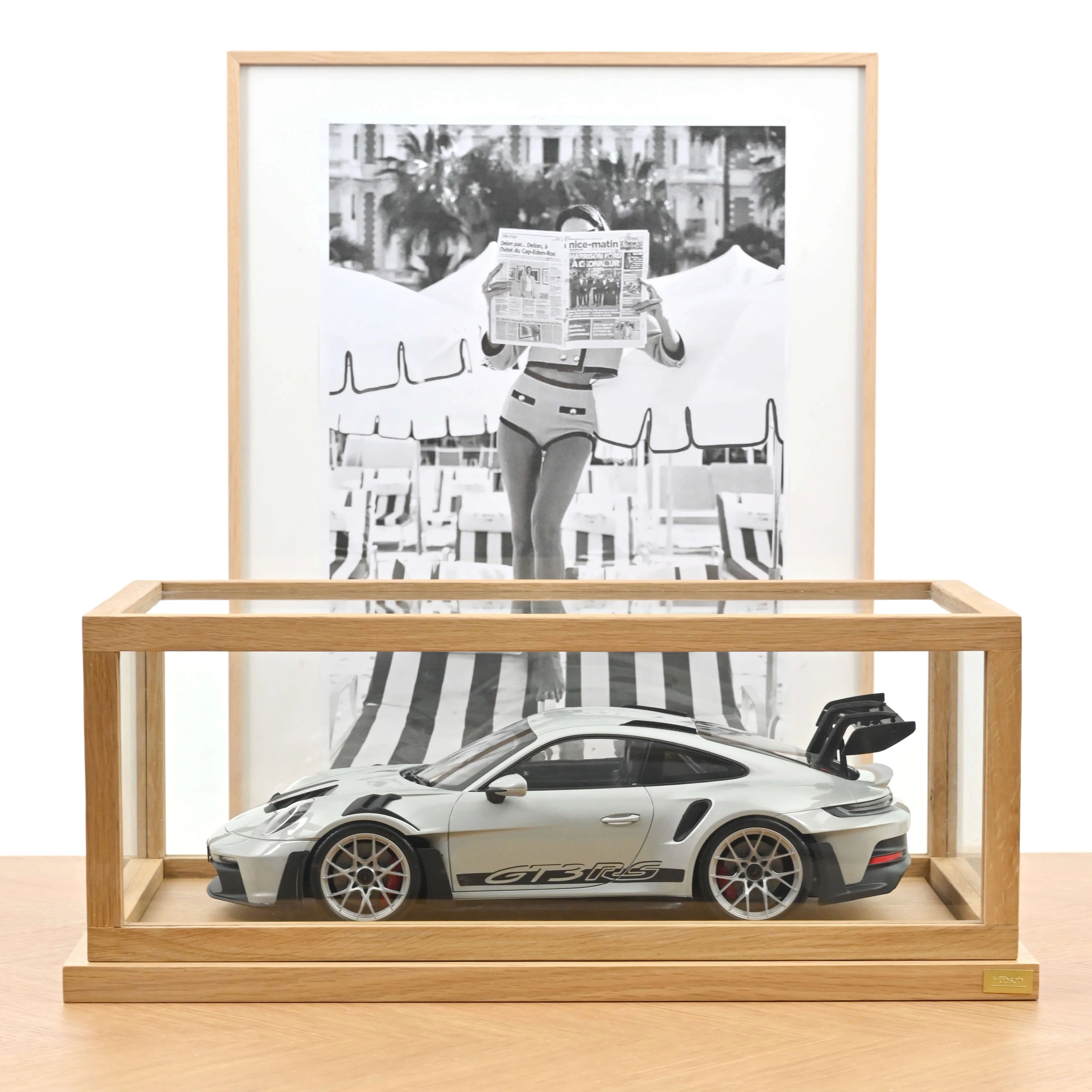 Porsche 911 GT3 RS 2022 GT-silvermetallic/Black 1:12