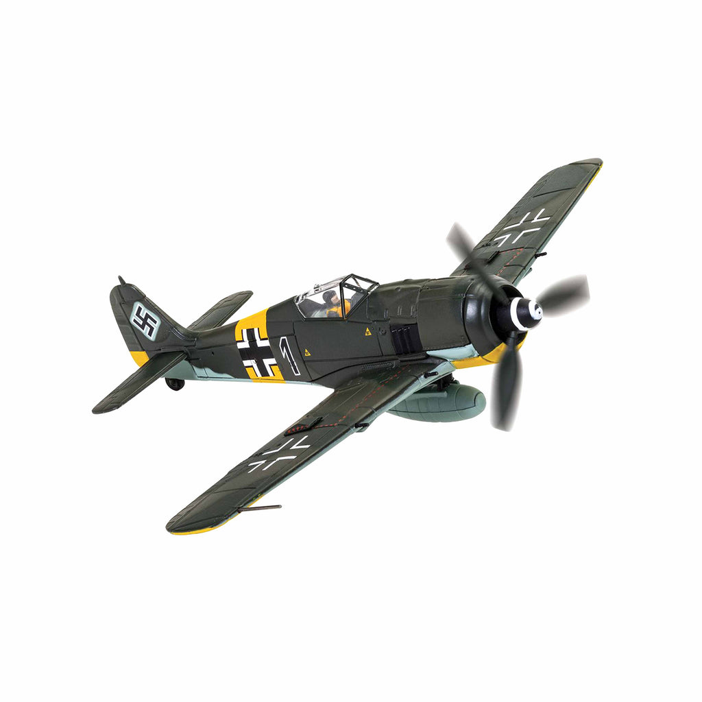 Focke Wulf Fw 190A-8 'Black 1' Oberleutnant Otto Kittel 1:72