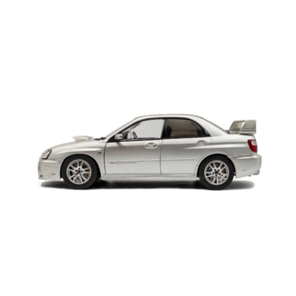 Subaru Impreza Wrx Sti Premium Silver Effect 1:18