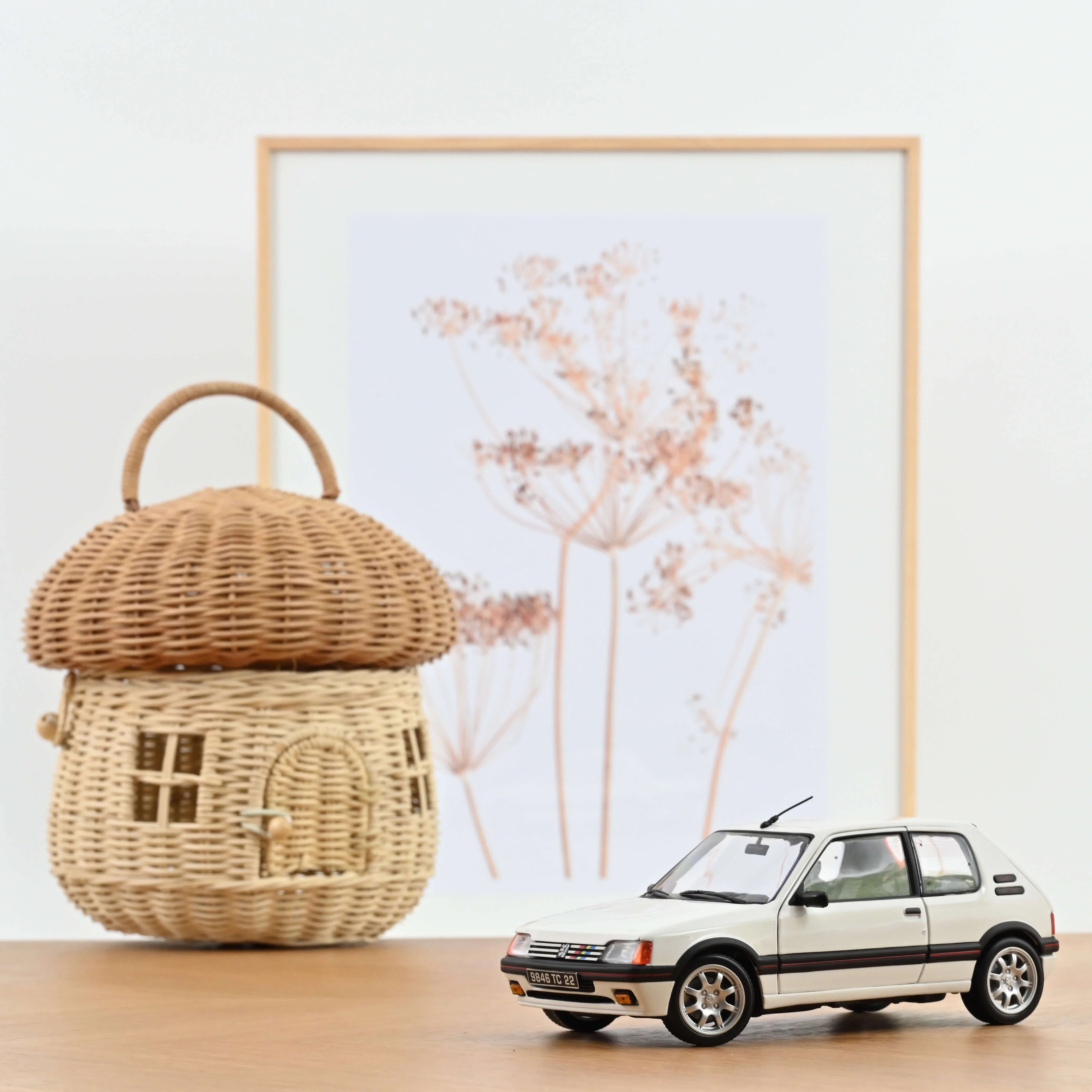 Peugeot 205 GTi 1.9 1989 Blanc Meije 1:18