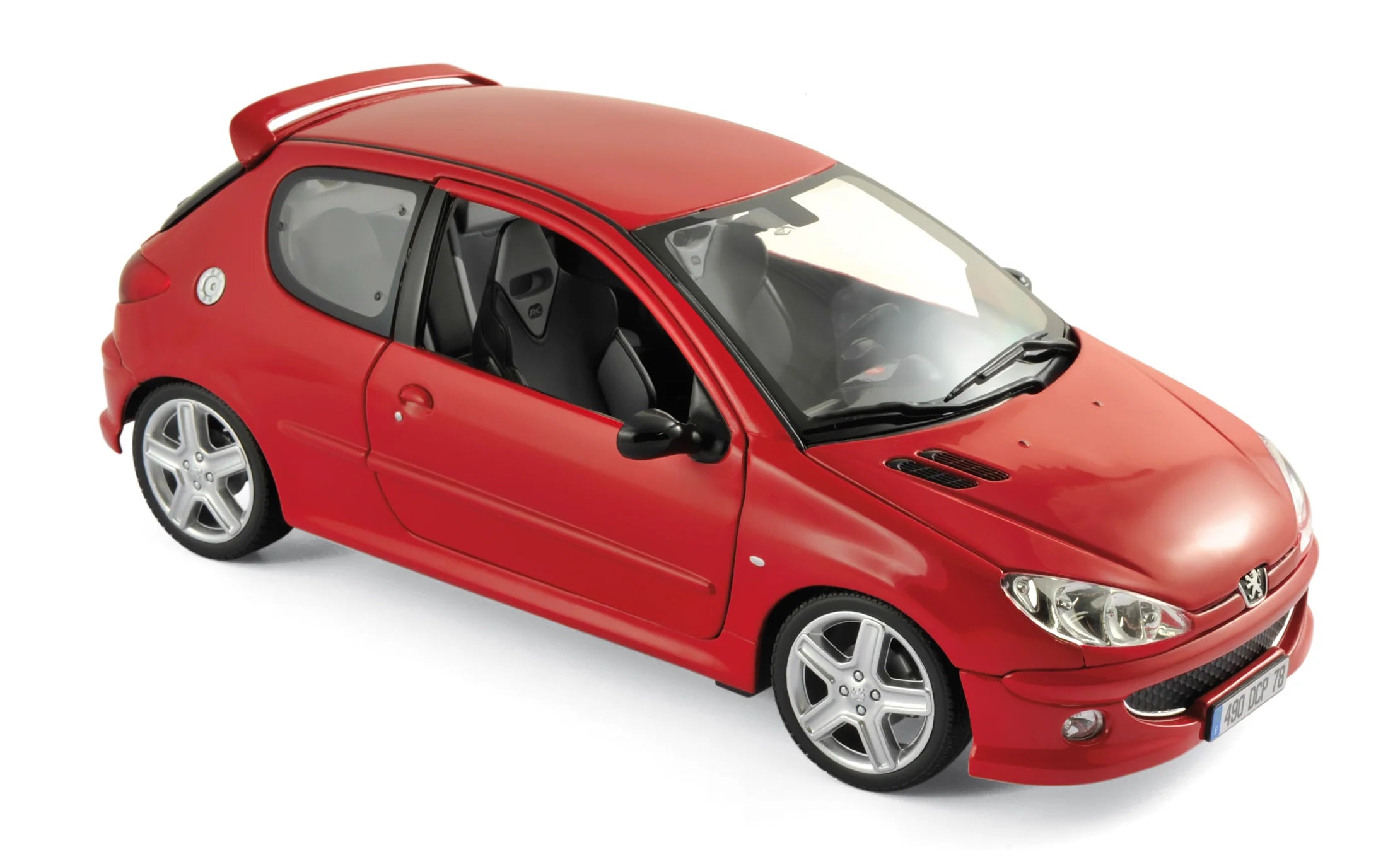 Peugeot 206 RC 2003 Aden Rot 1:18