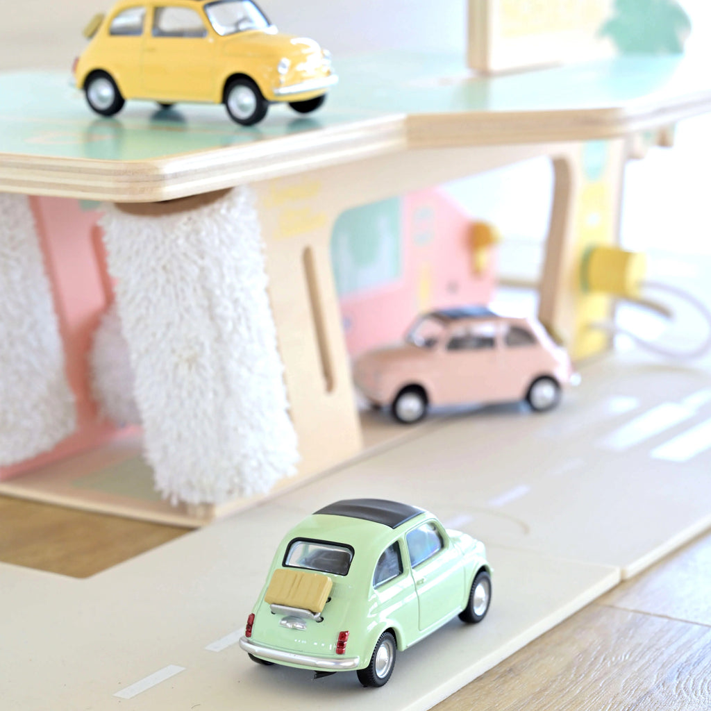 Fiat 500 F 1965 Vert clair Jet-car 1:43