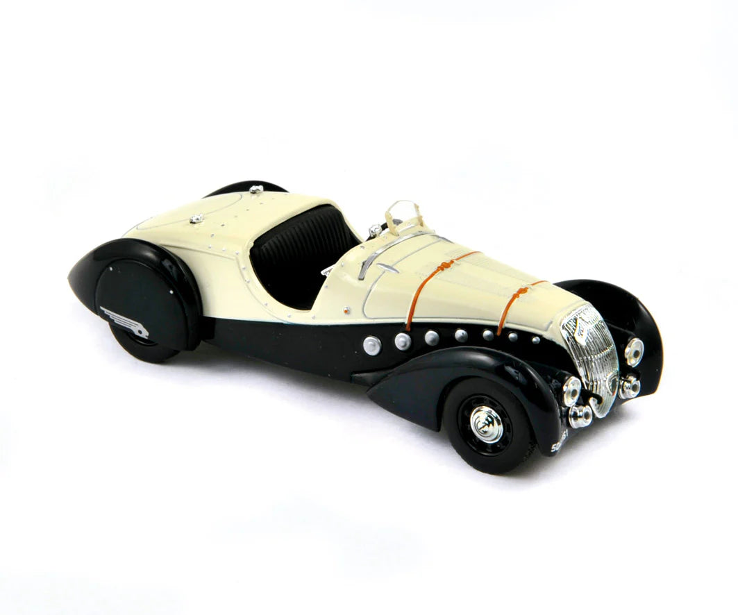 Peugeot 302 Darl'Mat Roadster 1937 Dark Blue&Cream 1:43