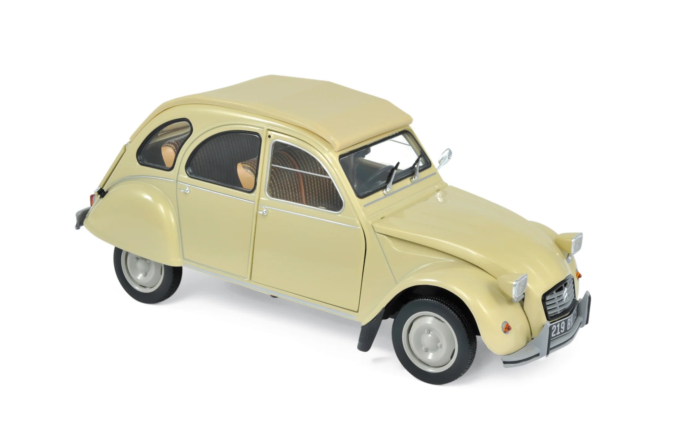 Citroën 2CV 1978 Gazelle Beige 1:18 - 150pcs