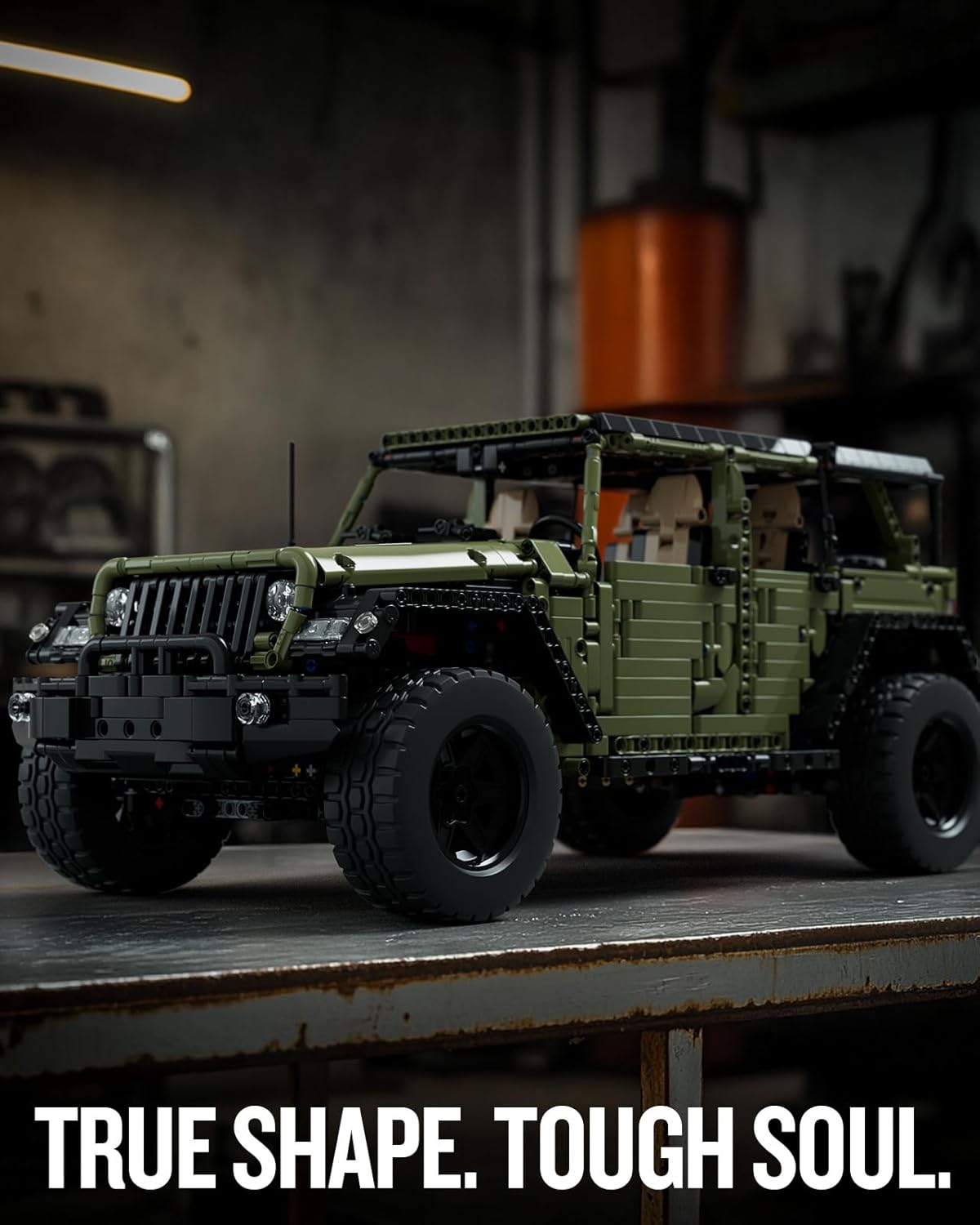 Nifeliz Willis 4x4 Off-Road Car (2899 PCS, NF10324)