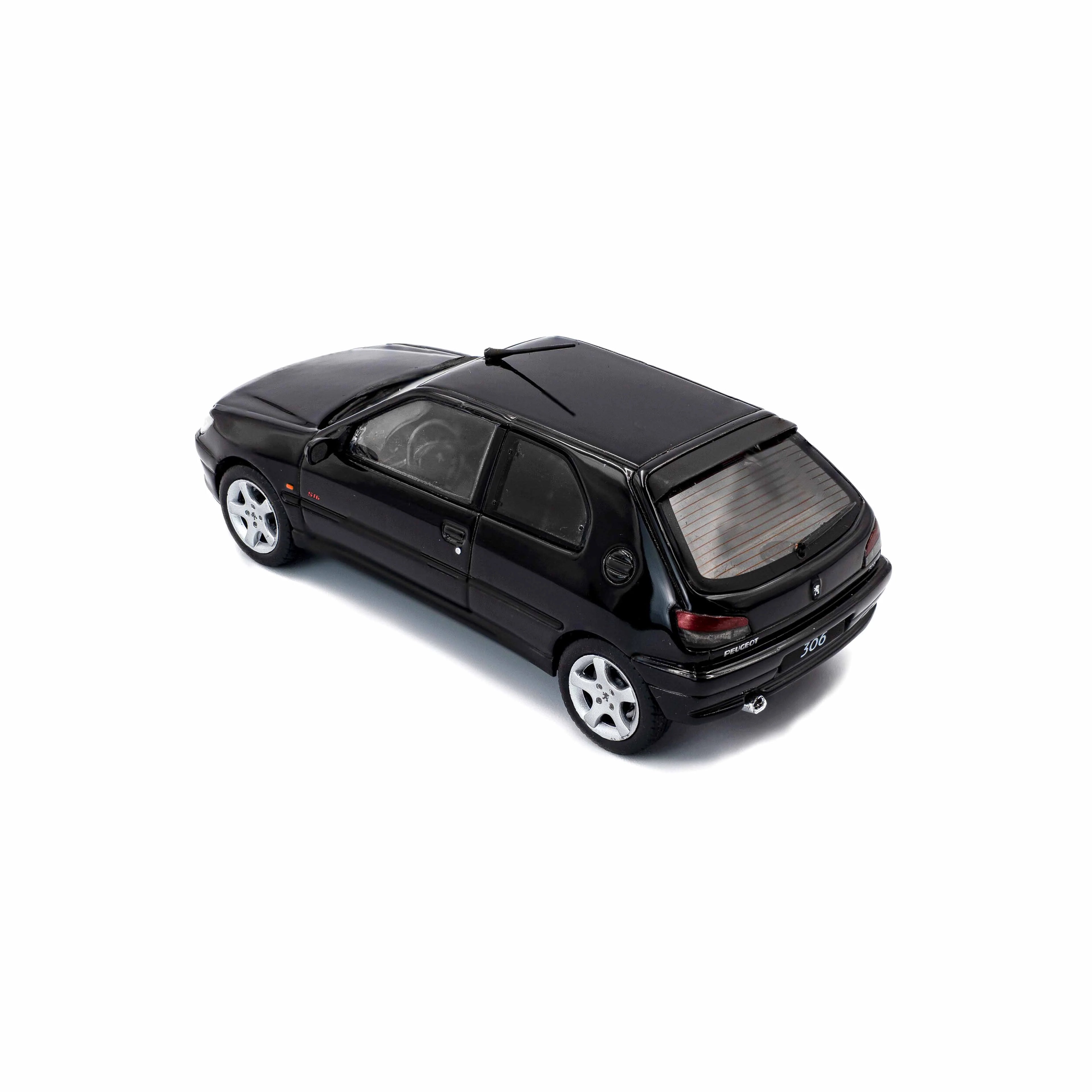 Peugeot 306 S16 Onyx Black 1994 1:43