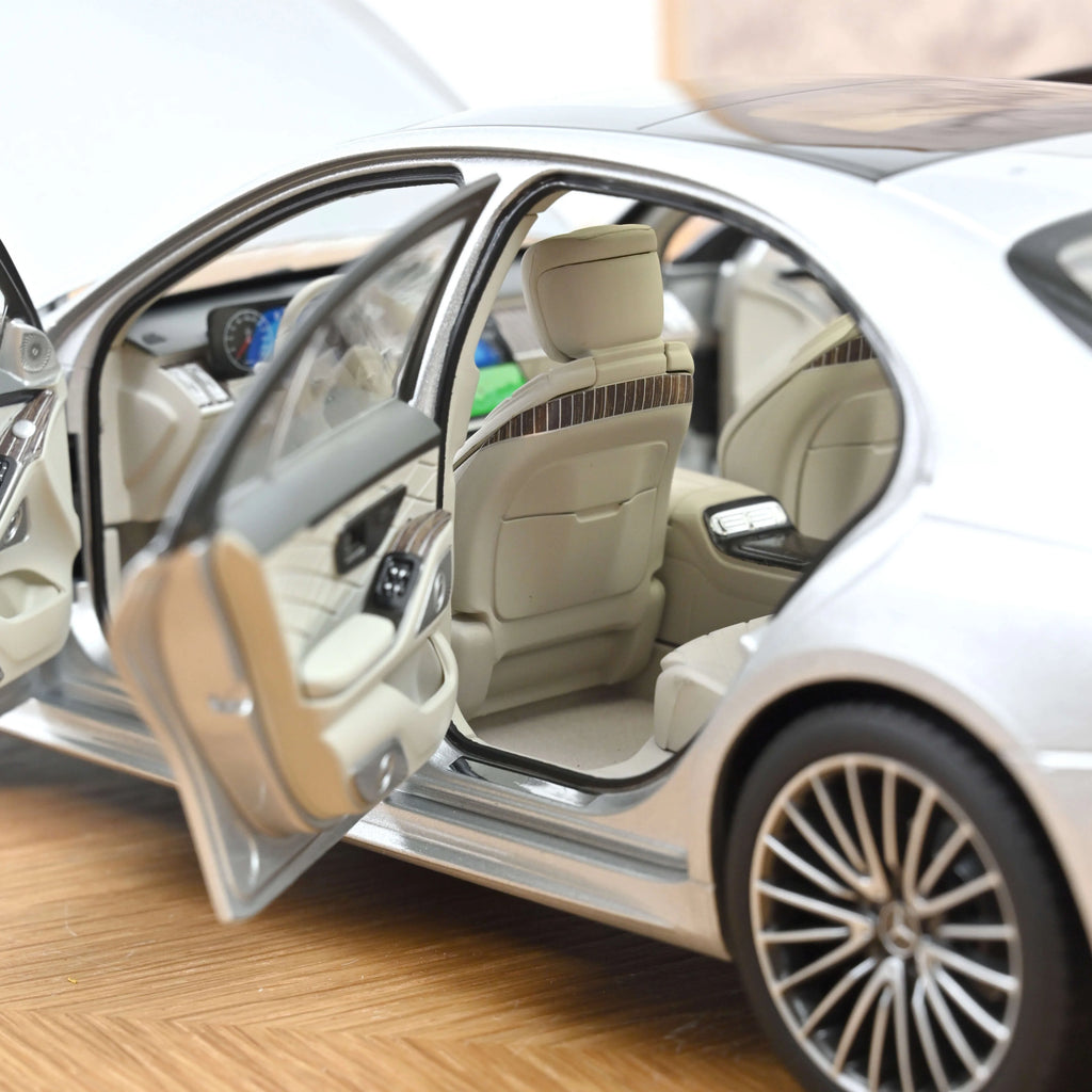 Mercedes-Benz S-Class AMG-Line 2021 Brillant Silver 1:18