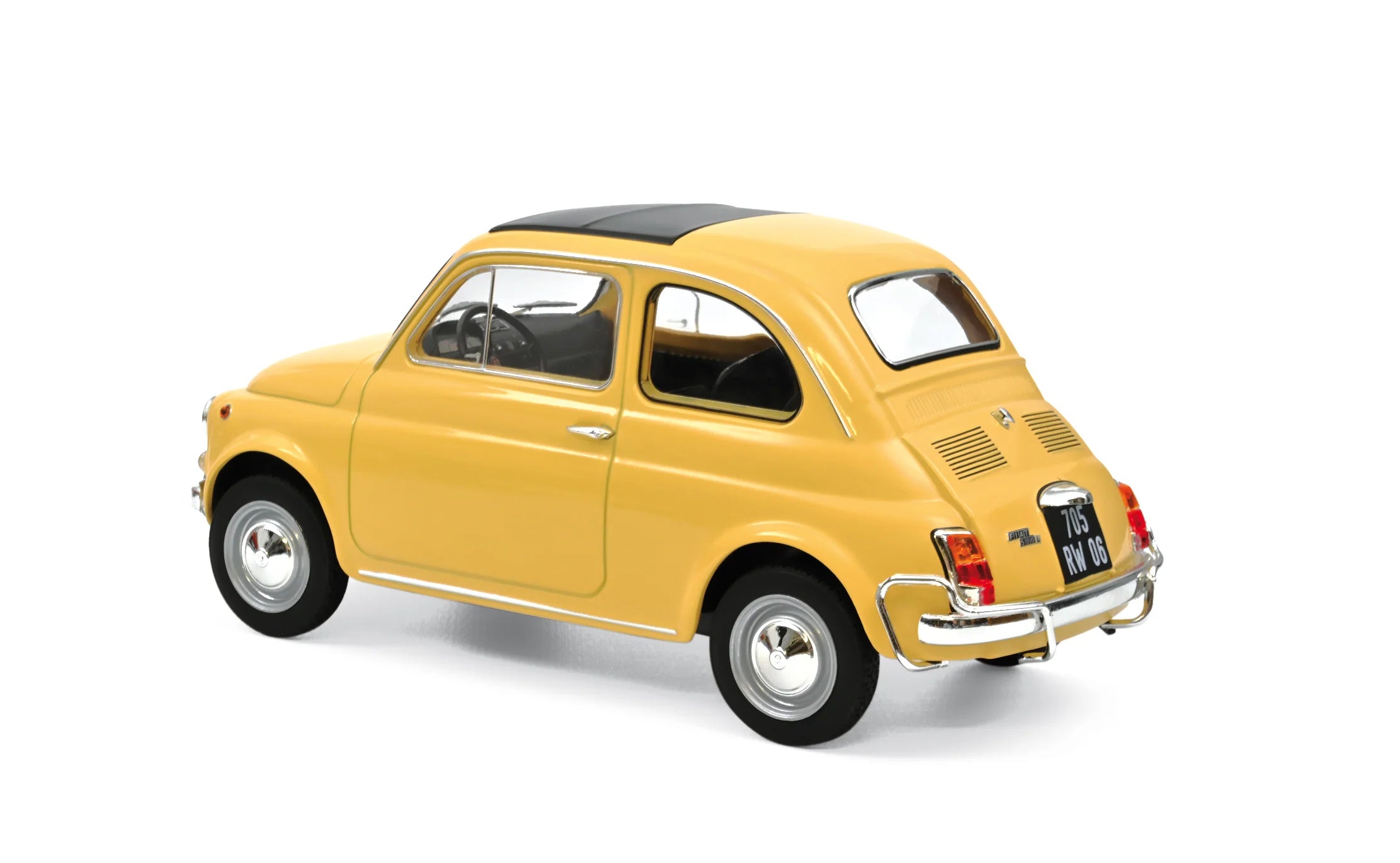 Fiat 500 L 1971 Tahiti Yellow 1:18