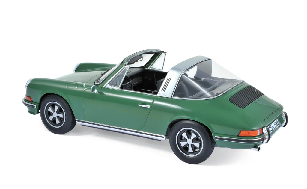 Porsche 911 S Targa 1973 Green 1:18