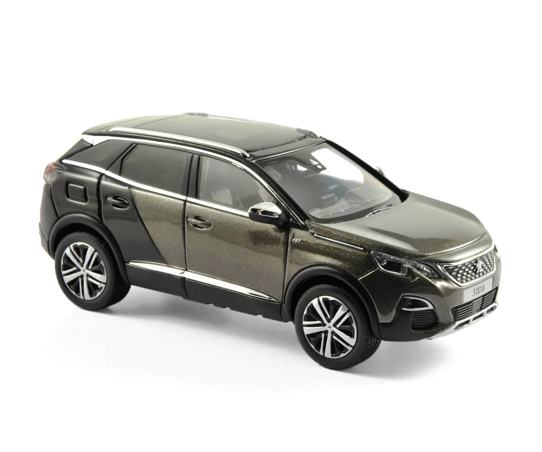 Peugeot 3008 GT Coupe Franche 2016 Amazonite Grey 1:43